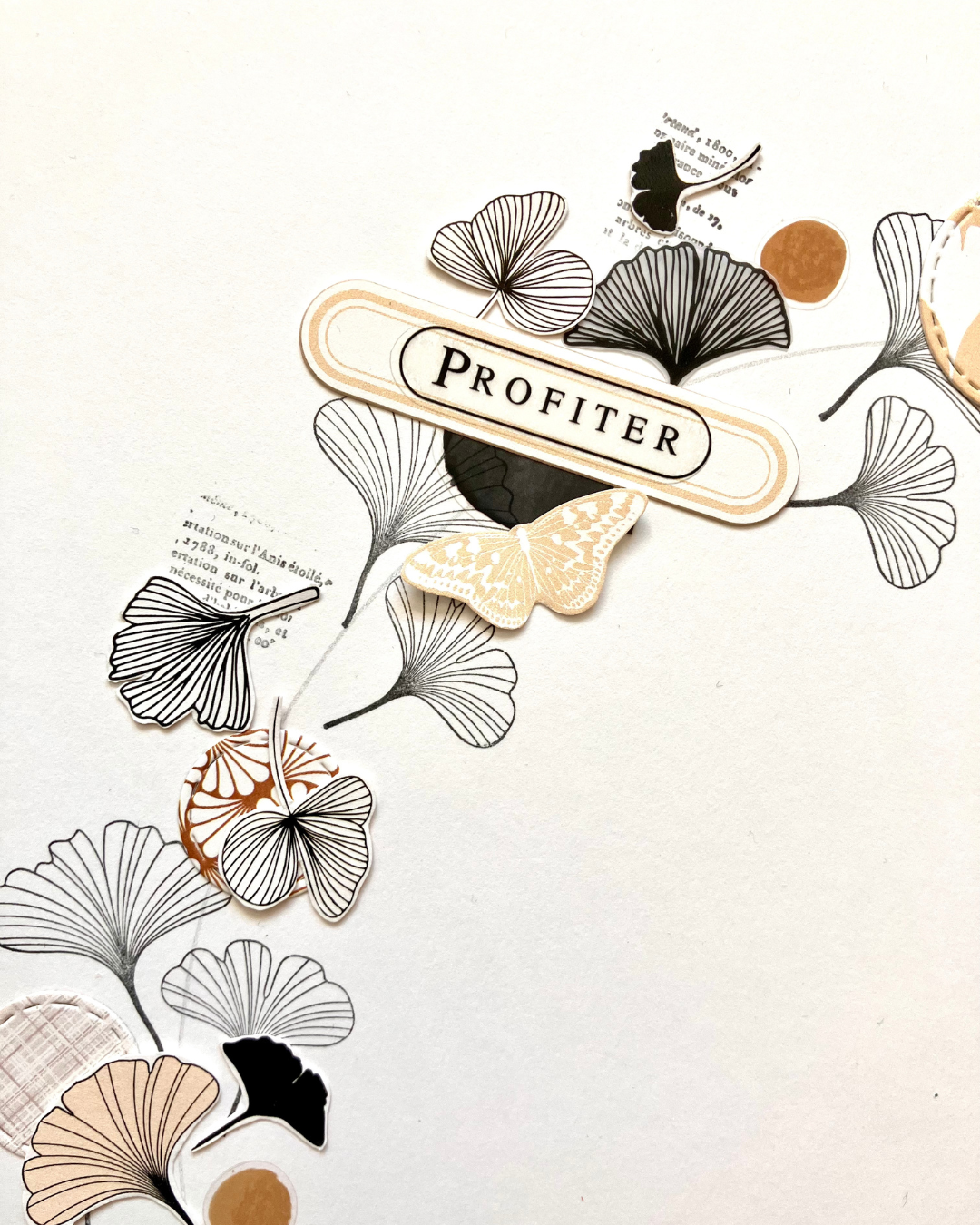 DEUX PAGES “GINKGO - MAYLIS — Florilèges Design