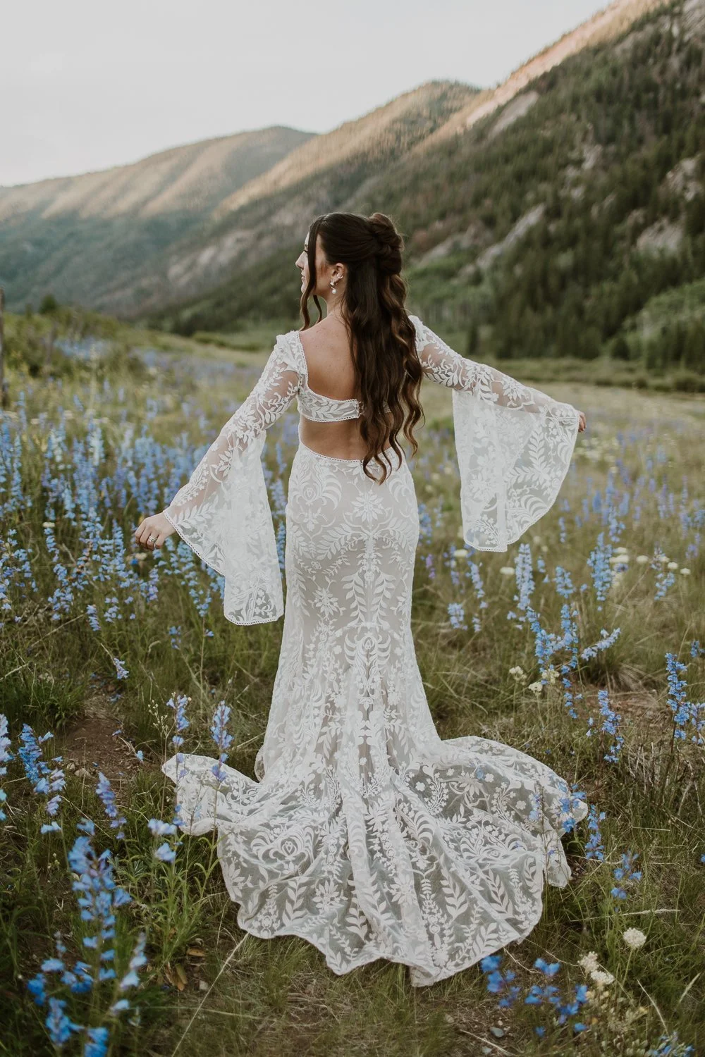 Wildflower Mountain Micro Wedding in Aspen