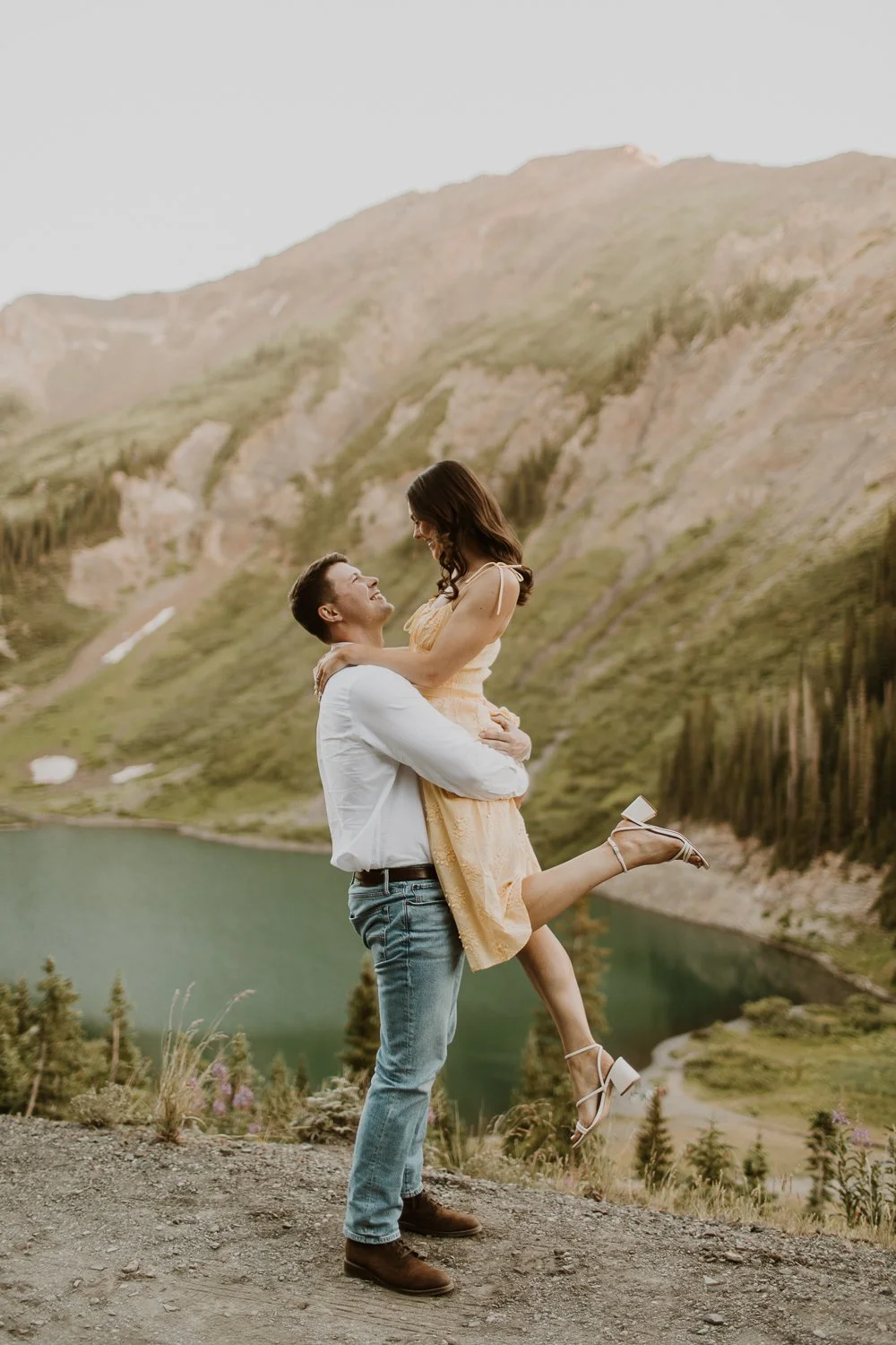 Crested Butte Wildflower Engagement
