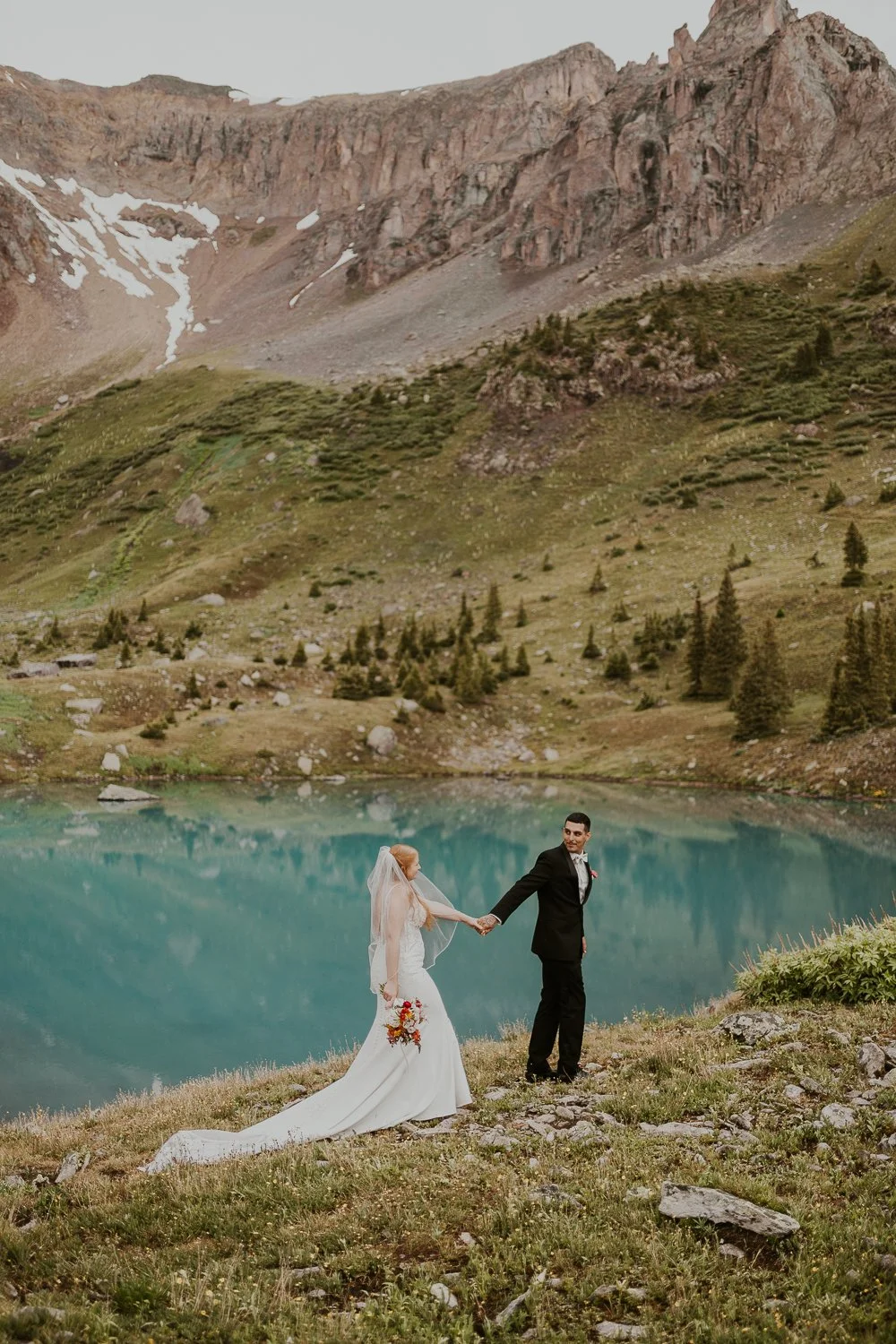 Jeeping Elopement near Ouray