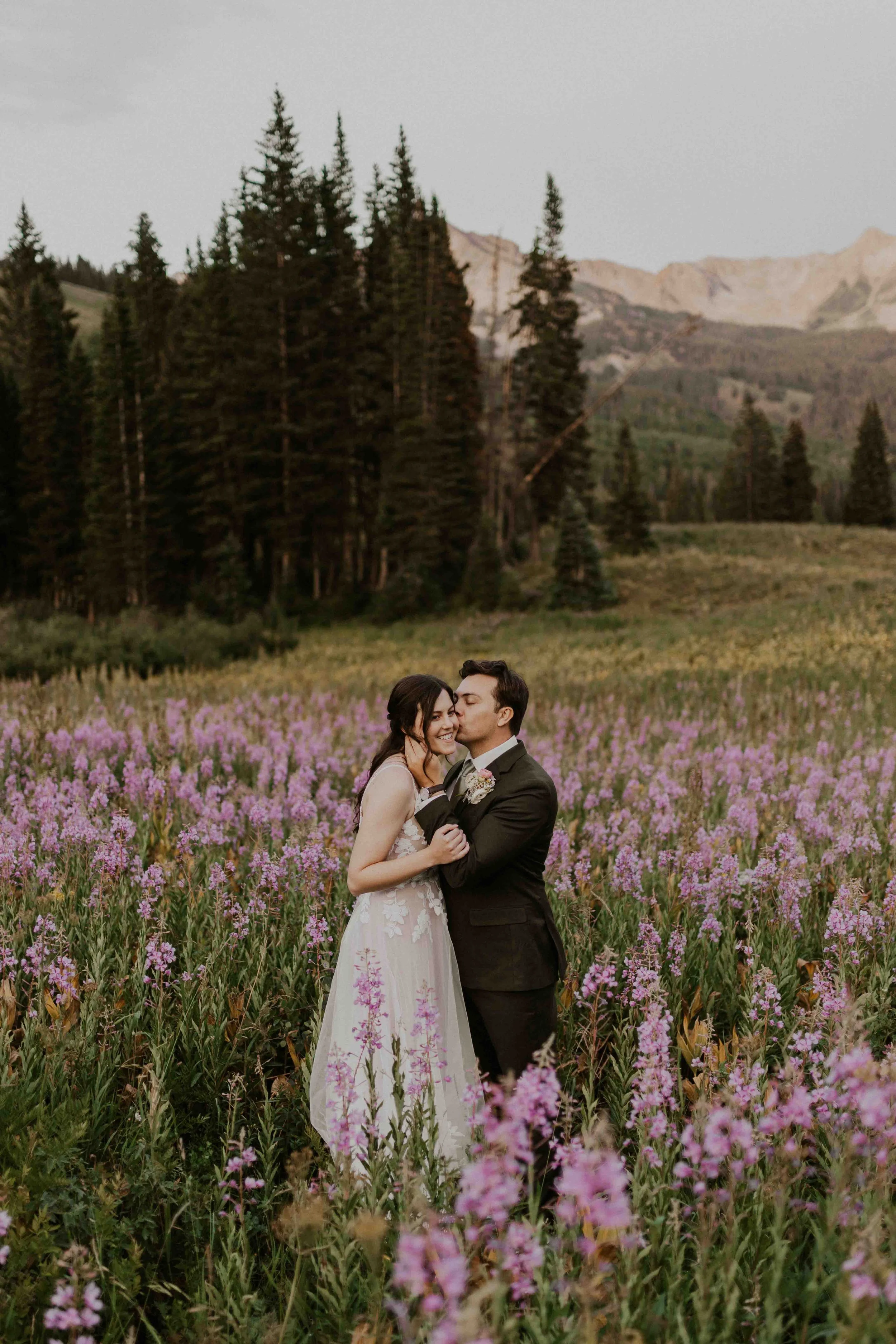 Wildflower Crested Butte Elopement