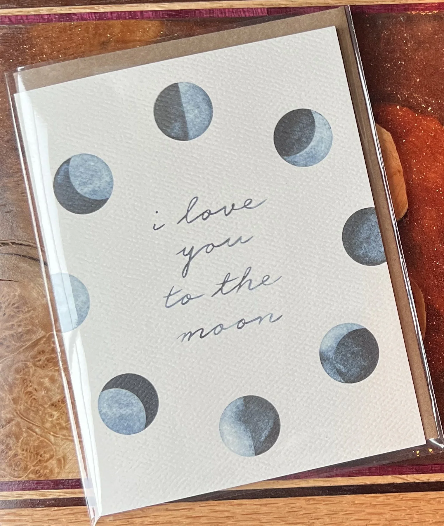 I Love You to the Moon-Card
