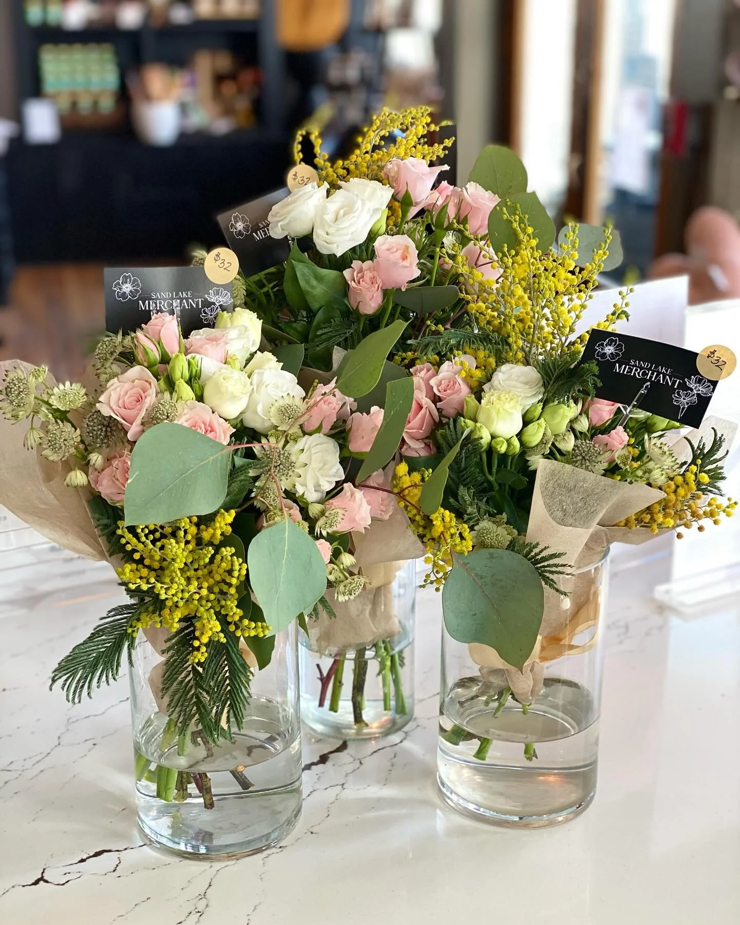 SLM blooms!! 💐
.
.
.
Our market cooler is stocked with locally sourced, fresh bloom bouquets- thoughtfully (&amp; beautifully) arranged by our own, @amandagoyer!! Sure to brighten anyone&rsquo;s day making them the perfect gift option for any occasi