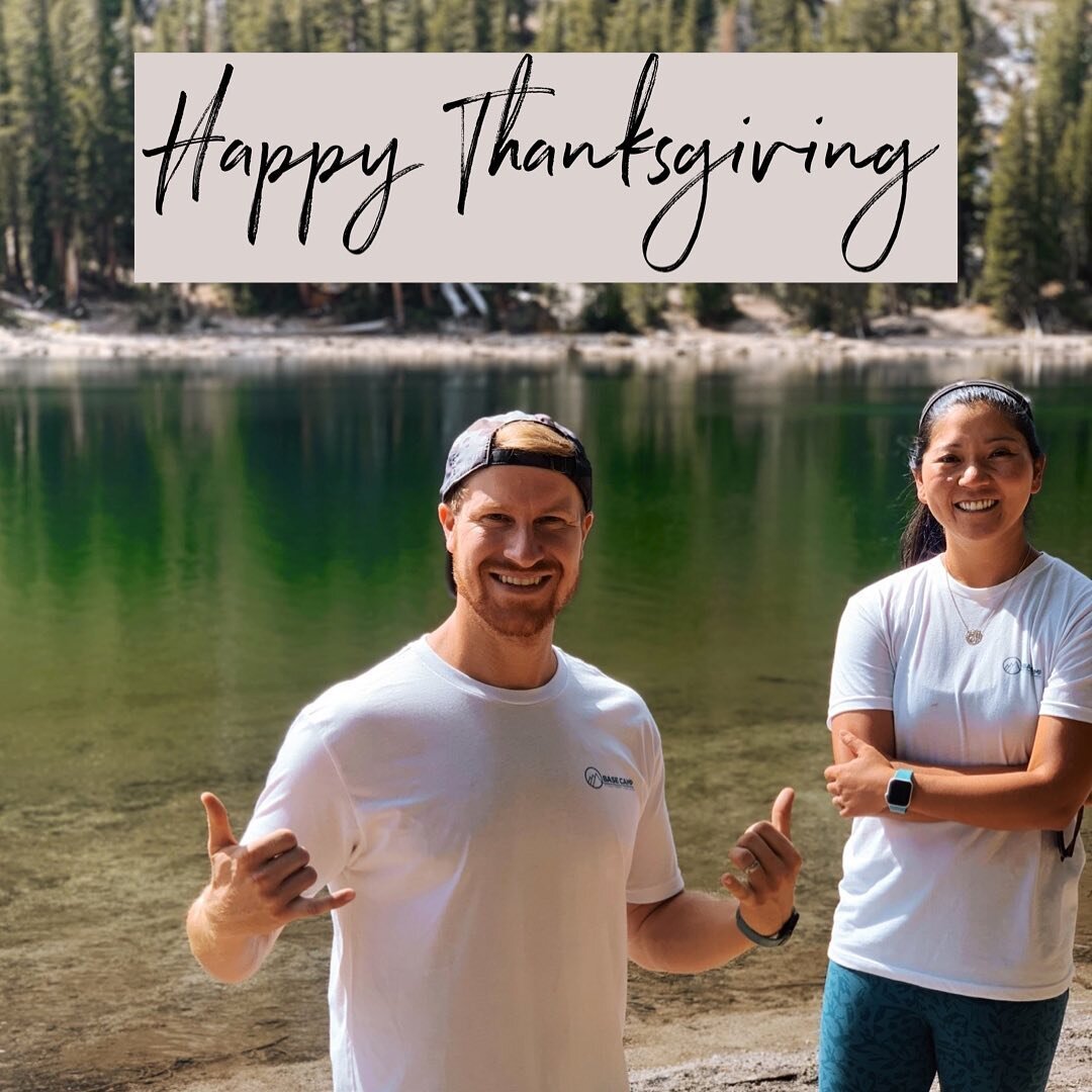 Happy Thanksgiving from Base Camp PT!

We&rsquo;re grateful for this community and wish you the best this holiday season!

Thank you for letting us be part of your life and for allowing us to do what we love.