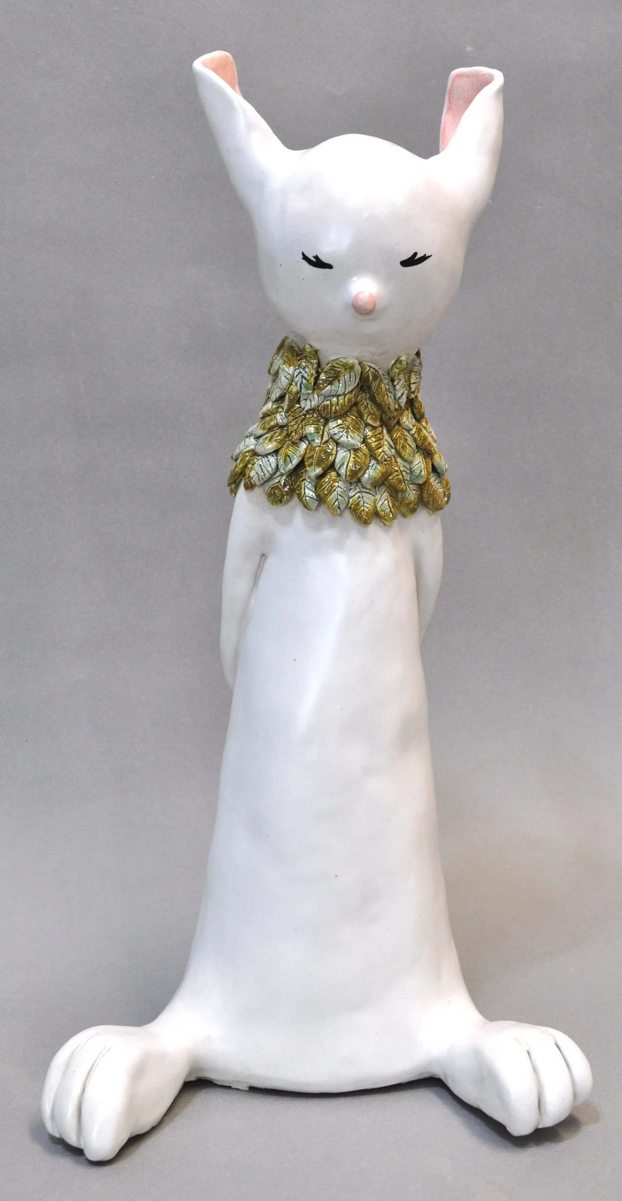 SKY - 17"H 9"W 7"D. all slab construction in Stoneware