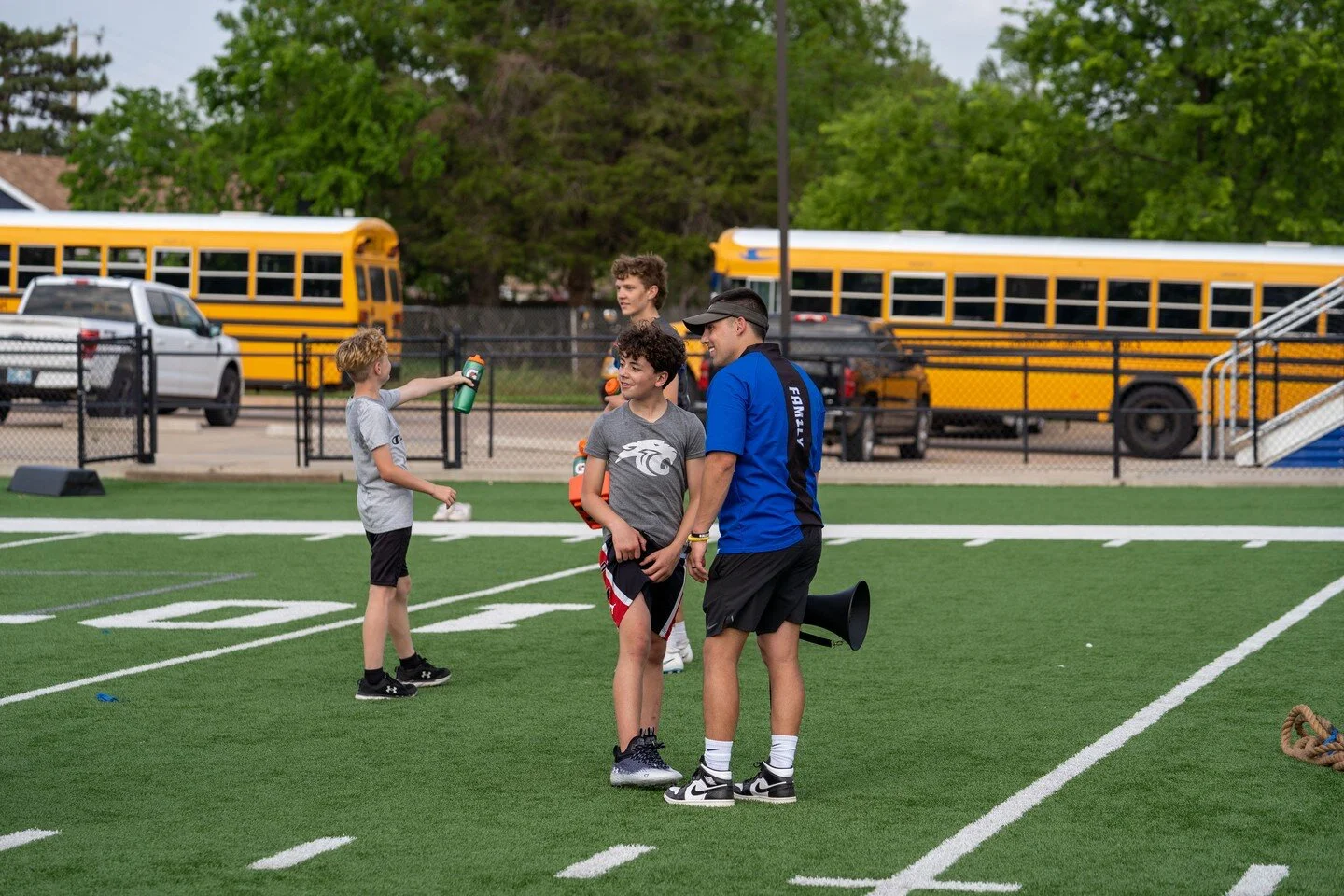 Not a better way to start spring football off than hosting our youth football camp. This camp was a small vision that turned into a big event ran and executed by our kids and our staff in which I am very thankful for. Be on the lookout for these futu
