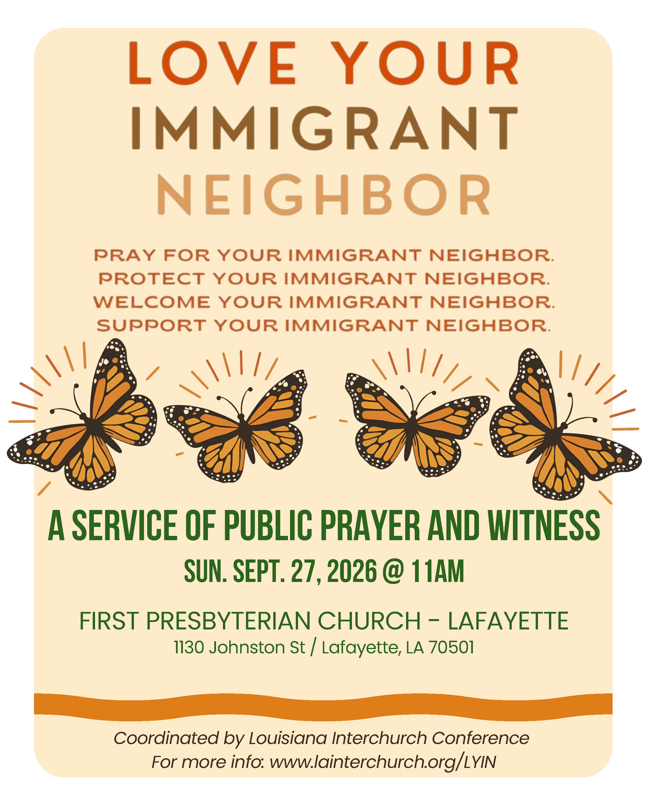 Celebrating the Gifts of Immigrants Worship