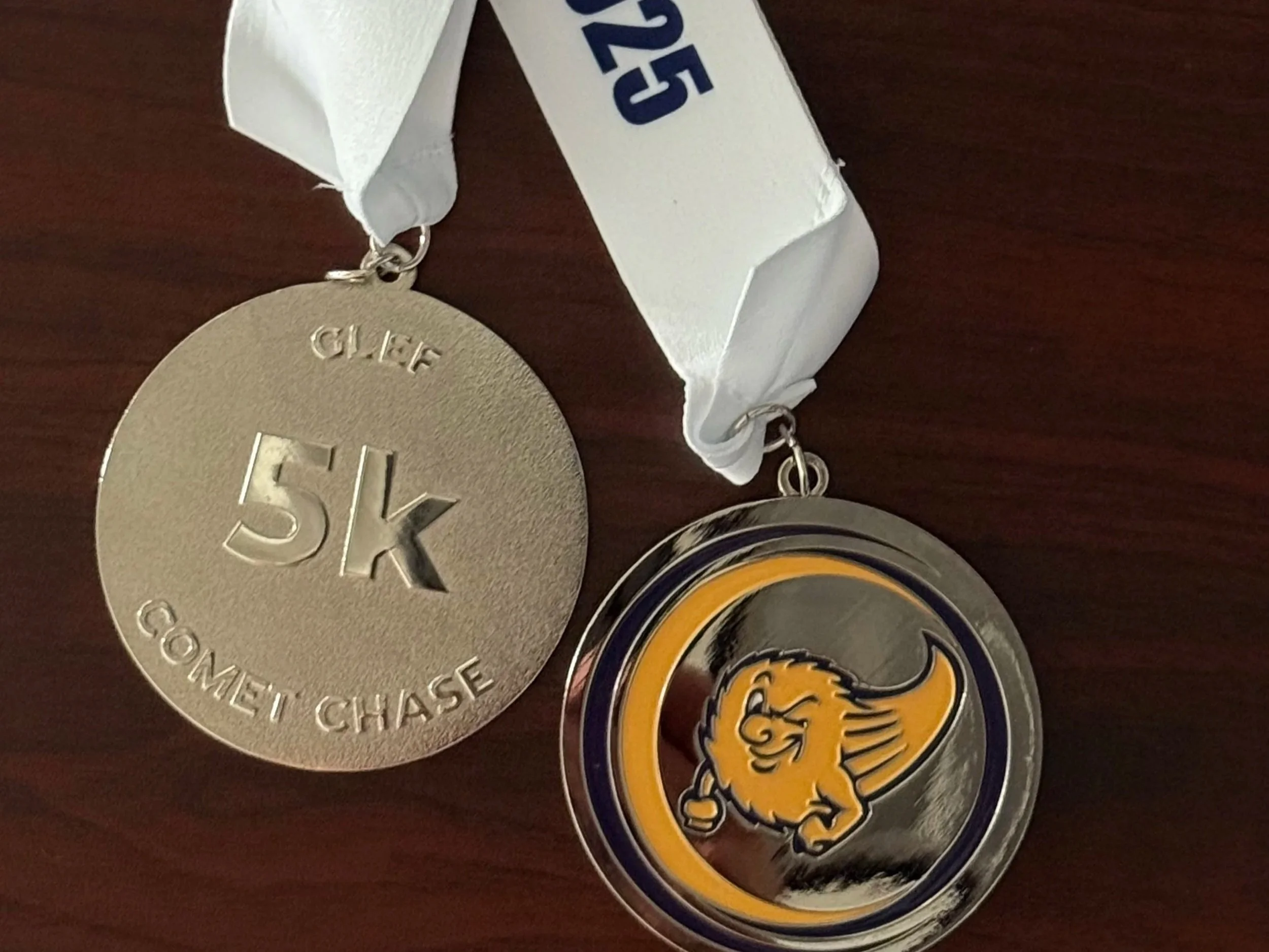 2026 Comet Chase 5k Medal Sponsor