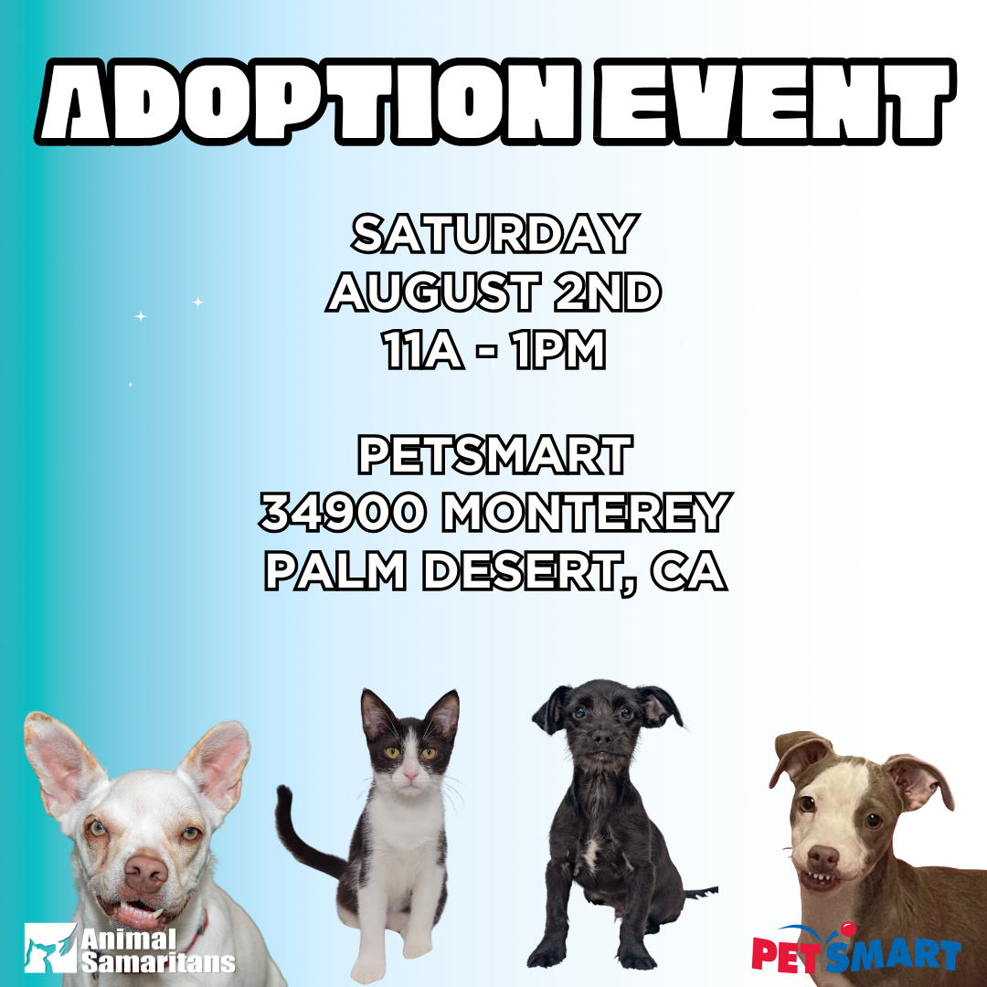 PetSmart Adoption Event with Animal Samaritans