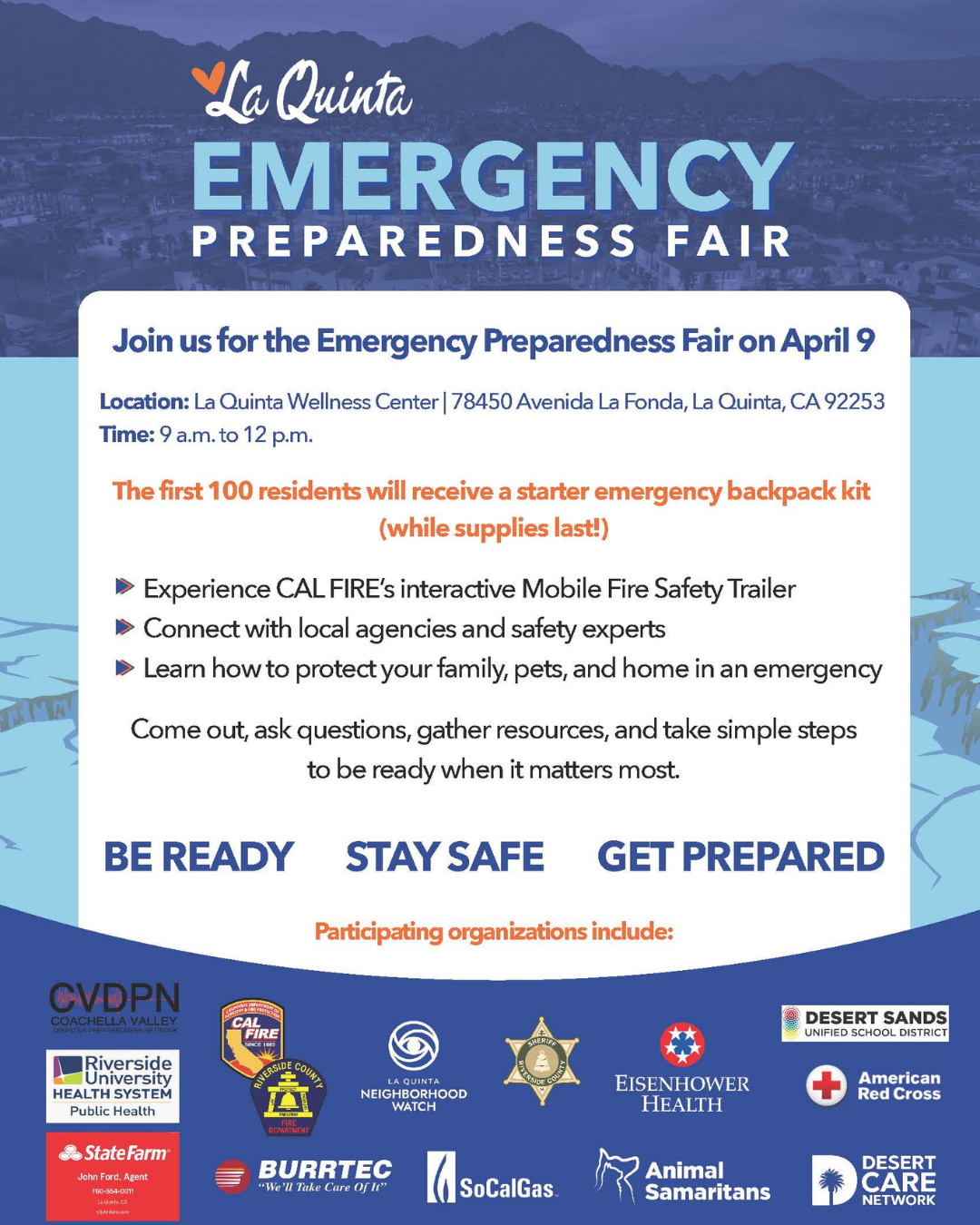 La Quinta Emergency Preparedness Fair