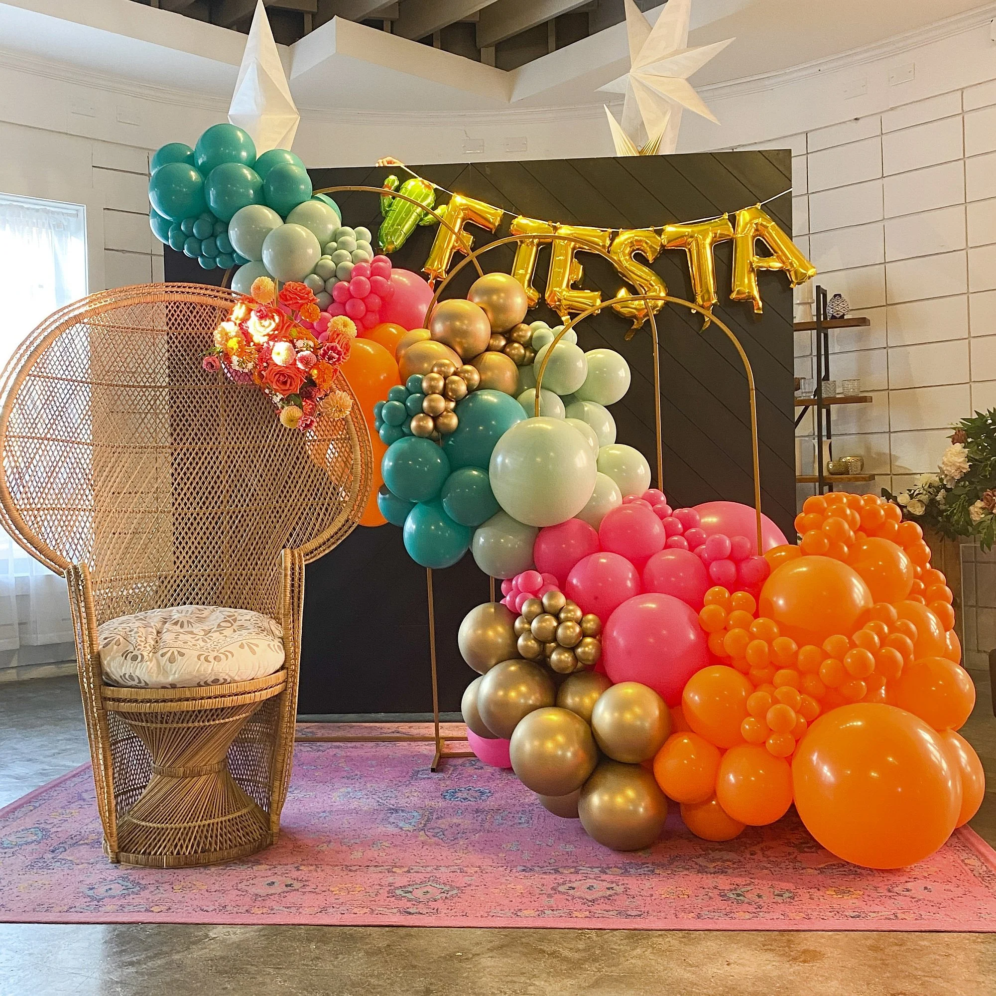 Last Fiesta Bridal Shower Balloons