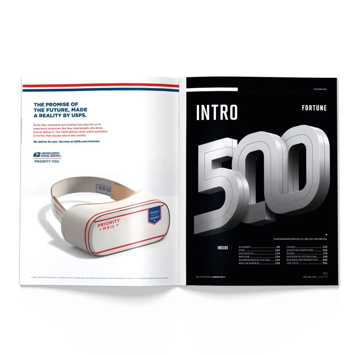 Fortune 500 - Typography — Andrew Footit