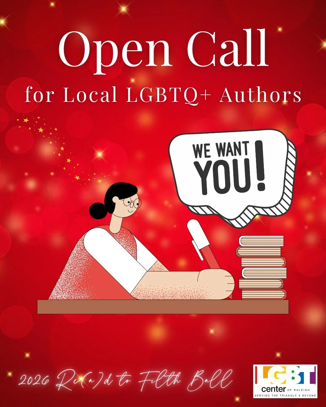 Last call local authors 📚✨

Submissions for the Re(a)d to Filth Local Author Showcase close Wednesday January 21st. This is your sign to submit using the submission form in our bio! Notifications will go out by 1/30.

Just looking to attend? Tickets