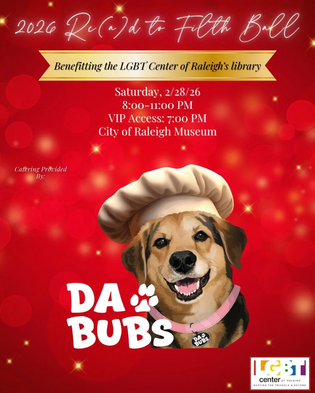 If you needed one more reason to come experience this year's Re(a)d to Filth Ball, let it be the FOOD 👀

Huge Thank You to @DaBubsWings + @Le.Dive.Bar for keeping the party delicious!

Secure your ticket using the link in bio! 🎟️