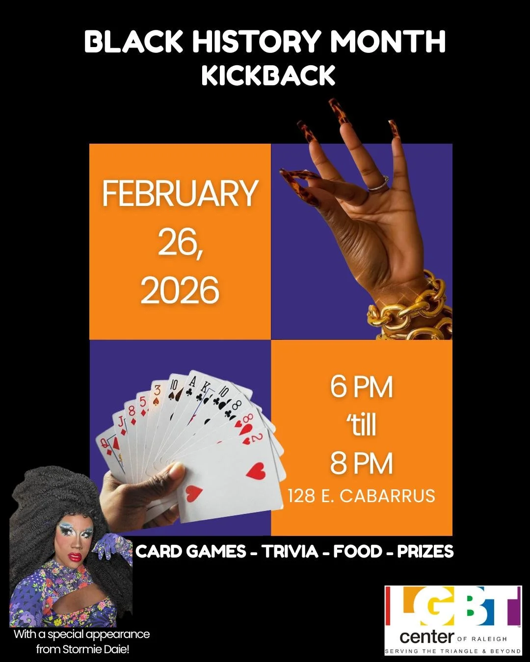 No event is good without GOOD music! Our Queer Black History Kickback is going down THIS Thursday, February 26th at 6 PM and we need your favorite tracks to add to our playlist. Drop yours in the comments!