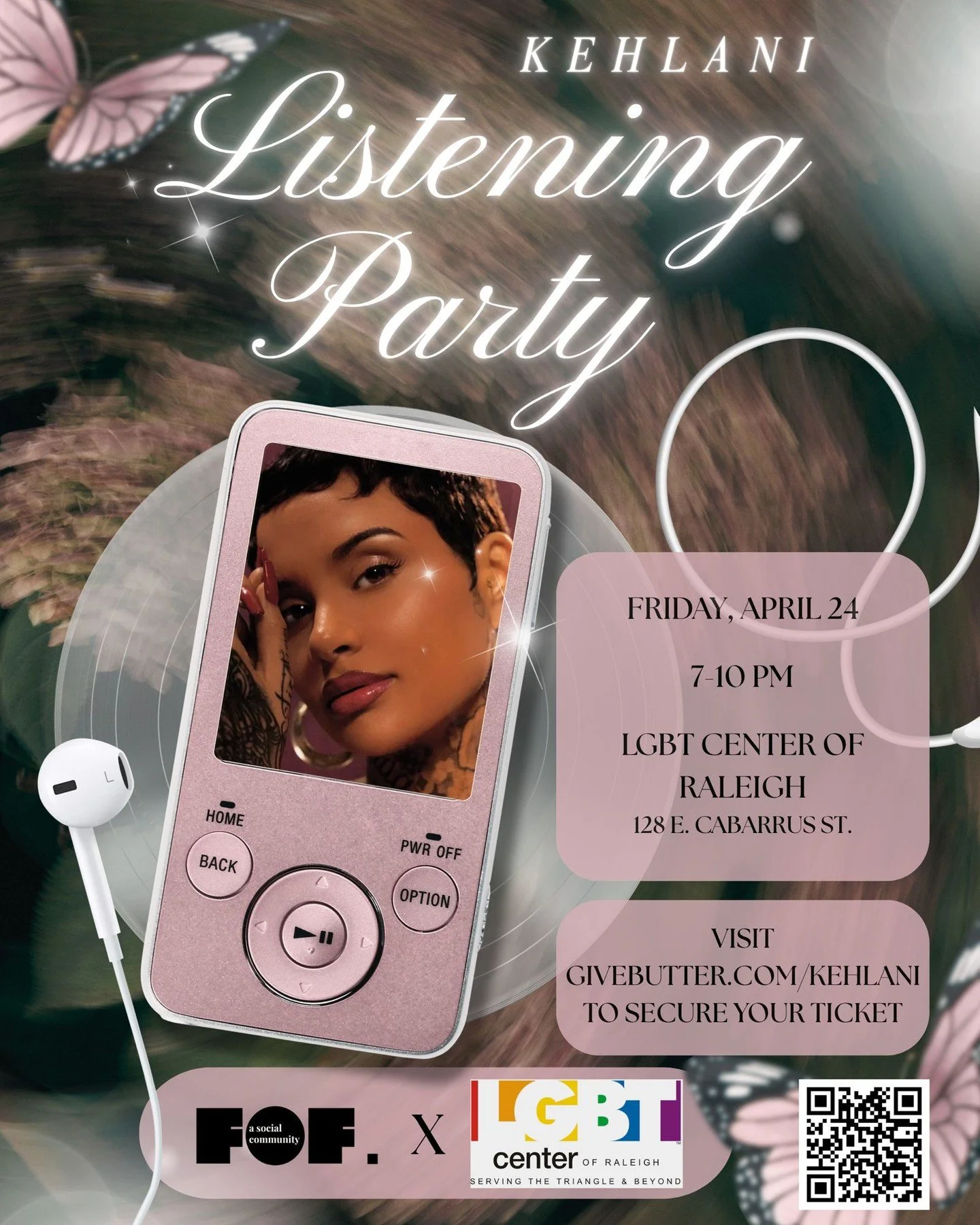 we&rsquo;re getting soft and possibly a little toxic for Kehlani&rsquo;s new self-titled album. Join us for a listening party!

this will be a safe space to be in your feelings and sing like you know her personally. bring your person&hellip; or don&r
