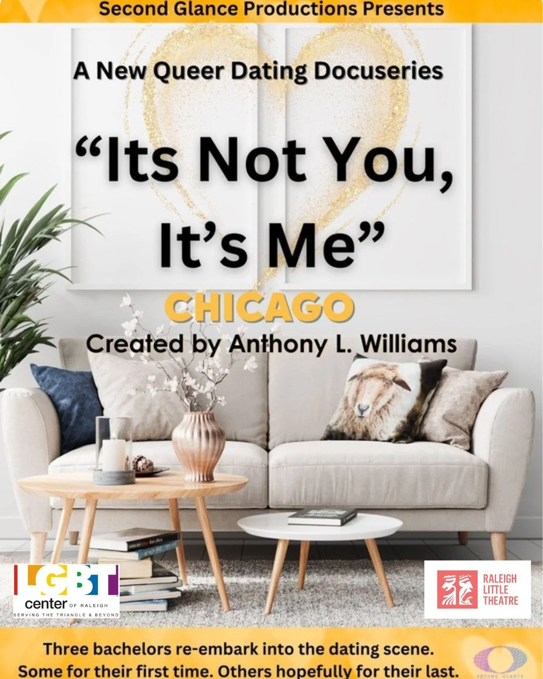 🎥 Celebrate Pride with connection and community!

Join Out! Raleigh Pride and the LGBT Center of Raleigh for a night of speed dating, speed friending, or just connecting.. followed by the Raleigh premiere screening of It's Not You. It's Me: Chicago!