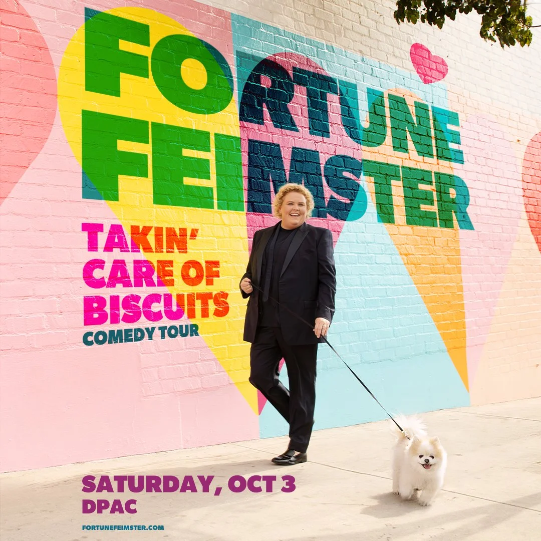 Fortune Feimster is bringing the Takin&rsquo; Care of Biscuits Comedy Tour to DPAC, and we&rsquo;d love to send you along for the laughs. 🌈🎟️

Enter the Fortune Feimster Ticket Giveaway by liking this post and tagging a friend!

Good luck! 💗