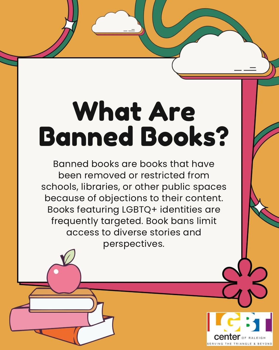 What makes a book so controversial that someone wants it removed from the shelves? 📚👀

More often than not, the stories being challenged are the ones that give a voice to people whose experiences have historically been overlooked, including LGBTQ+ 