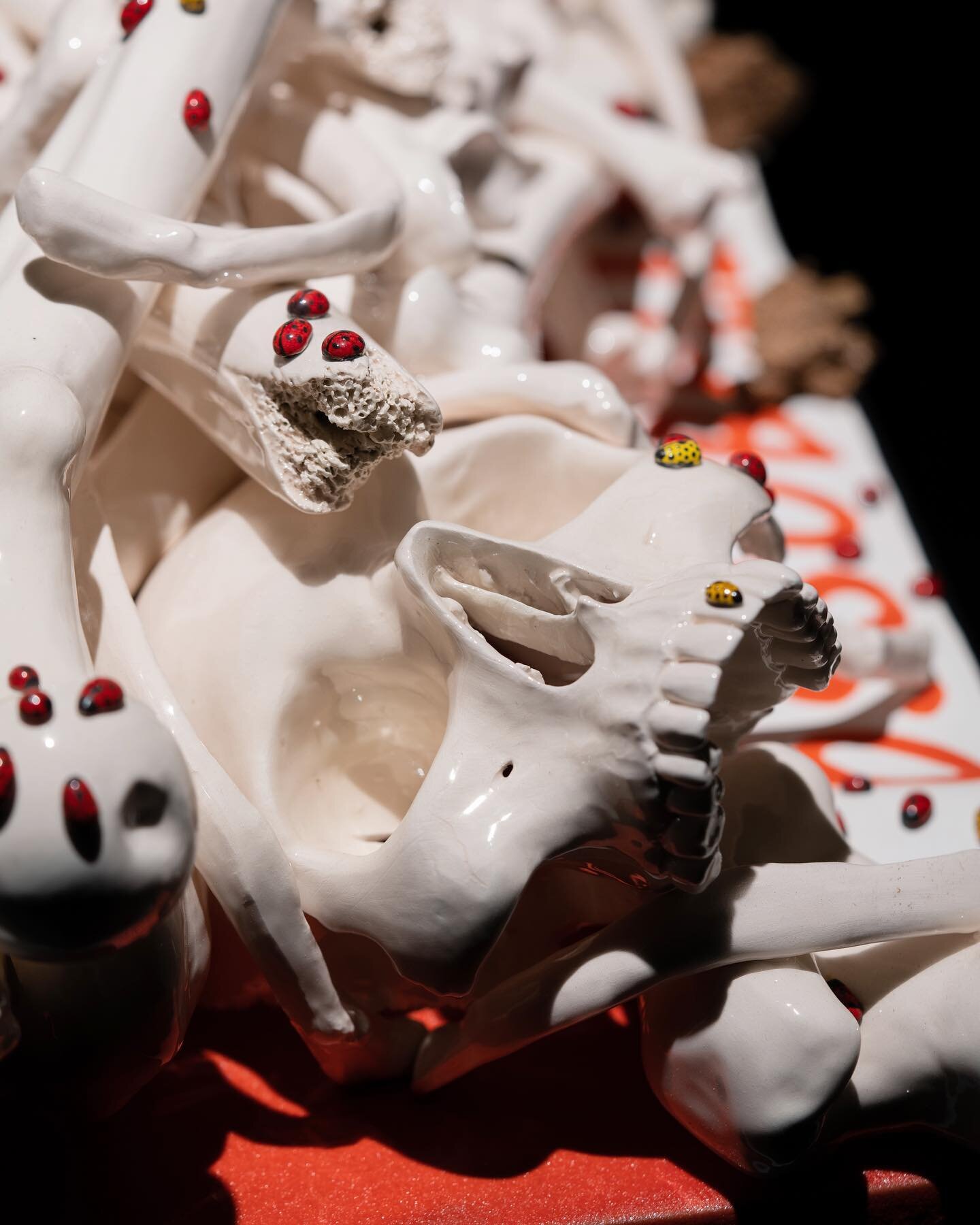 &ldquo;OSSOBELLO&rdquo;, ceramica policroma, 2001 Bertozzi&amp;Casoni #carlocinquegallery #bertozziecasoni #mirabilitracce 
.
.
.
.
#carlocinque #gallery #contemporaryart #art #galleria #skeleton #artgallery #galleriadarte #brera #milano #ossa #skull
