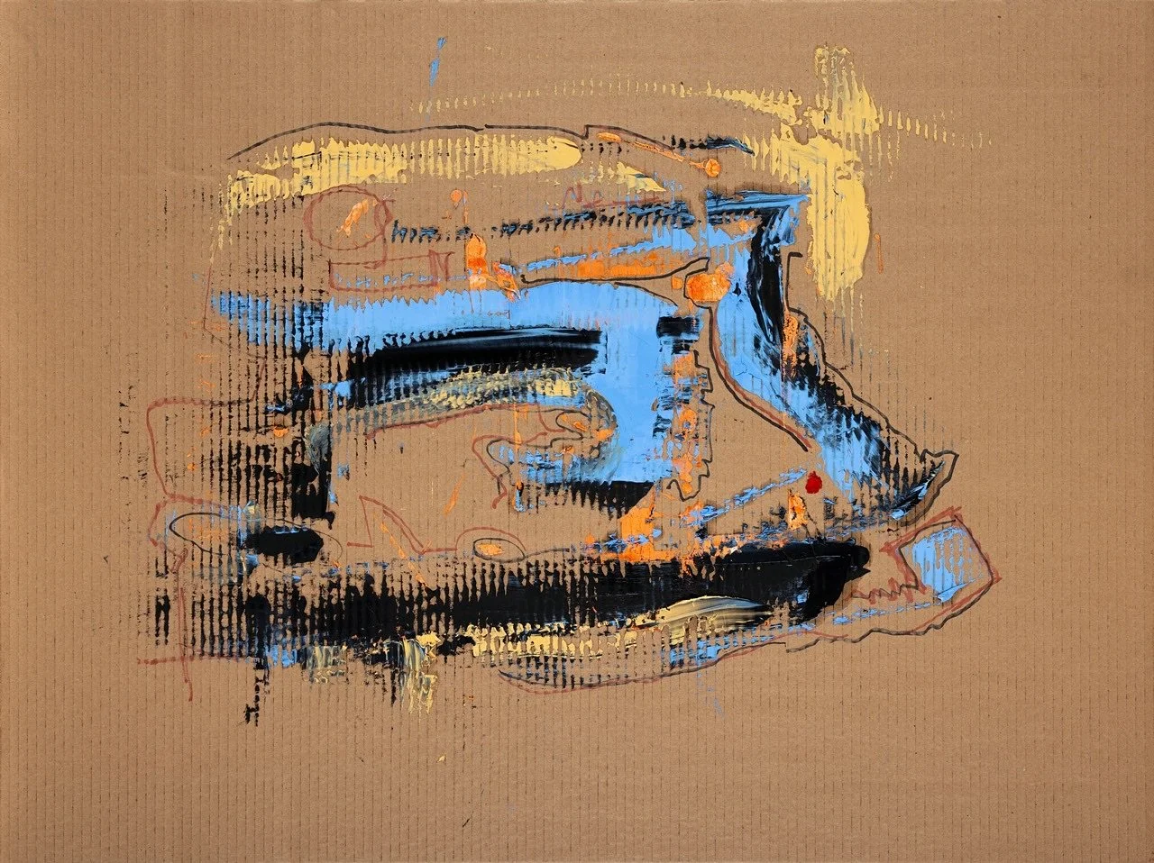 Percival Everett, &ldquo;Irony&rdquo;, 2025 Oil on cardboard, 76,2x101,6 cm

#PercivalEverett #LogicaPredicativa #James
#Pulitzer2025 #ContemporaryArt
#CarlocinqueGallery #LaMilanesiana2025