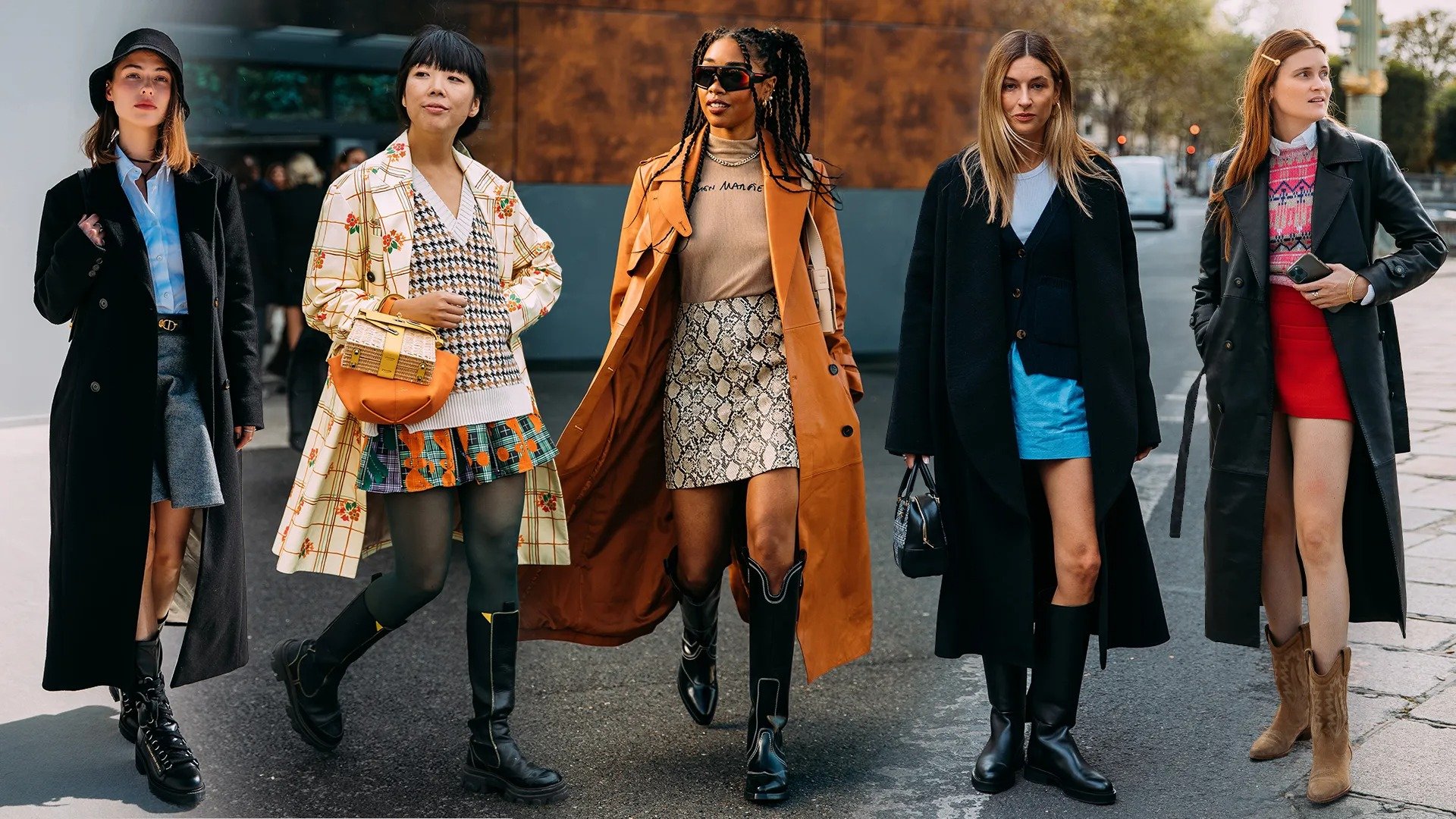 The Long and Short of It- How Paris Fashion Week Street Style Stars Mixed Hemlines