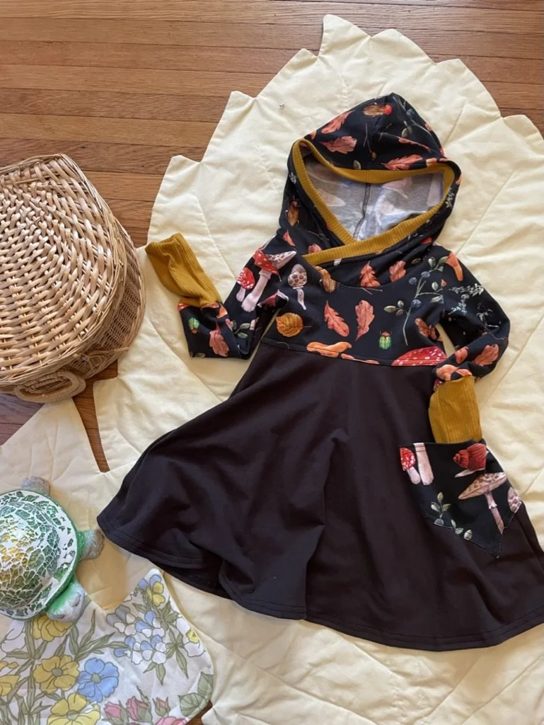 Grow Dress Long Sleeve W/hood