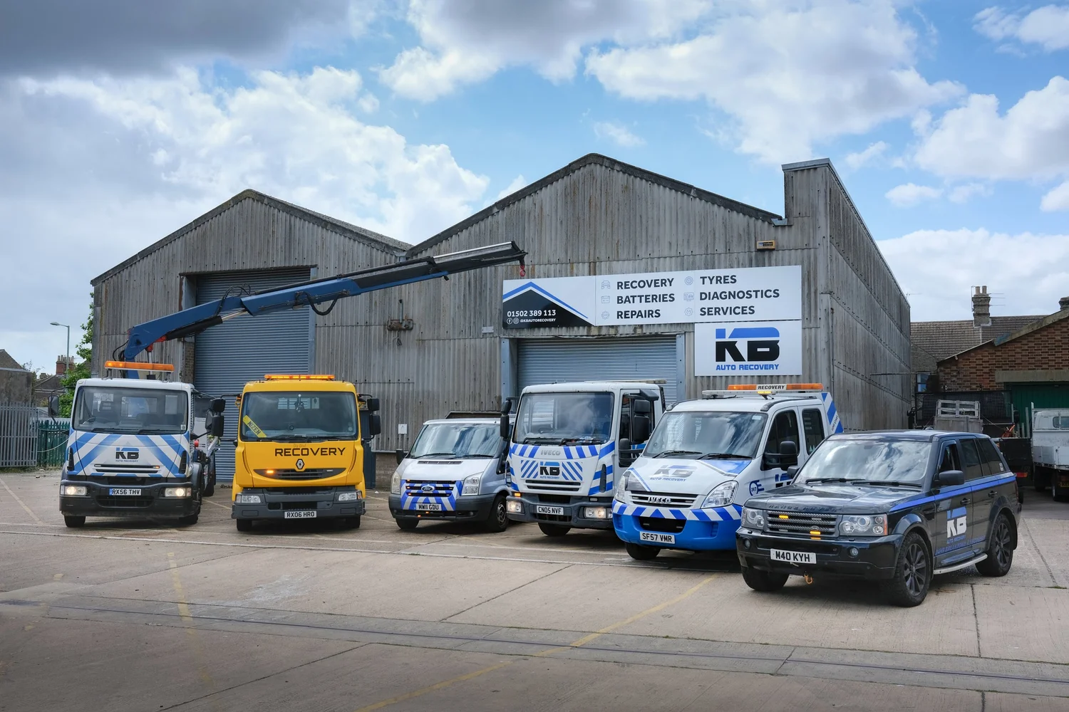 KB Auto Recovery Roadside Recovery Delivery Service UK