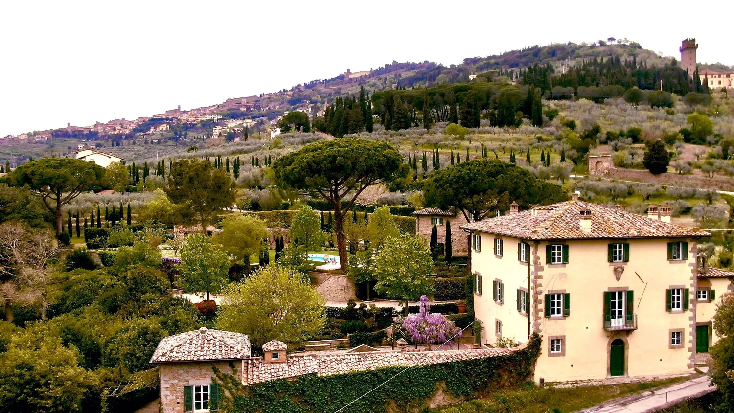 Villa Laura Cortona, Tuscany Weekly Rental, From the film Under The
