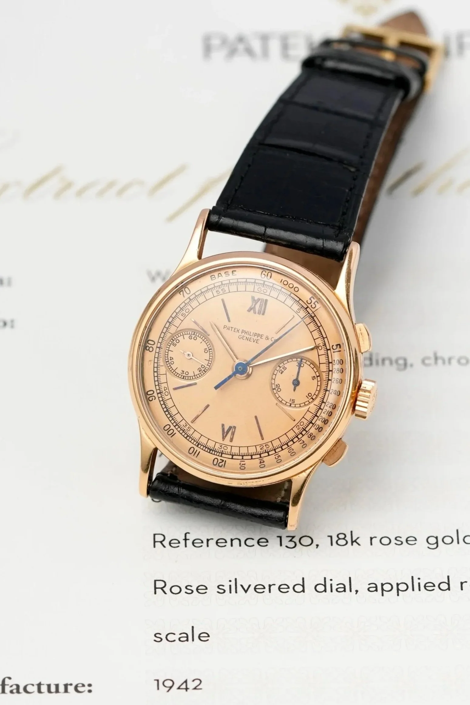 Patek Philippe ref 130 "Pink on Pink"