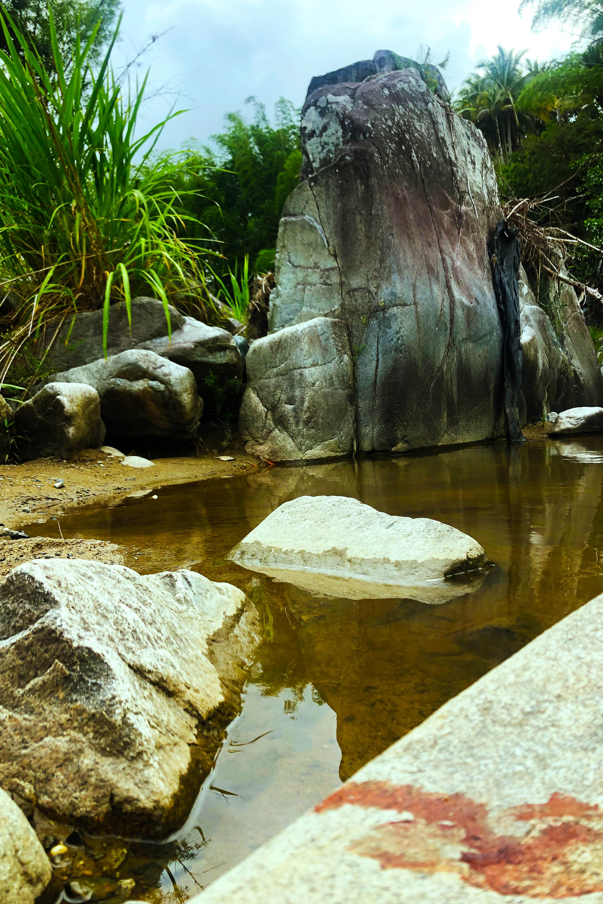 Photograph used in title piece Retazos Ancestrales, taken at Playa Sector 9.