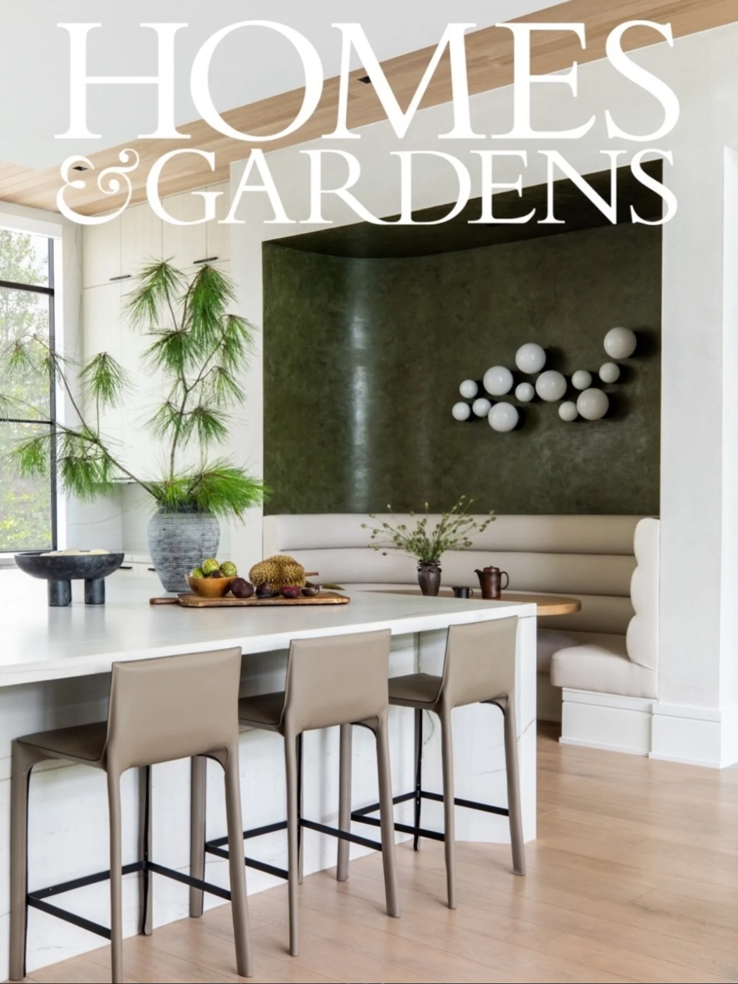 It&rsquo;s always a good feeling when you see a project you were apart of make a cover! Beautiful work by @benjaminjohnstondesign - thank you @homesandgardensofficial