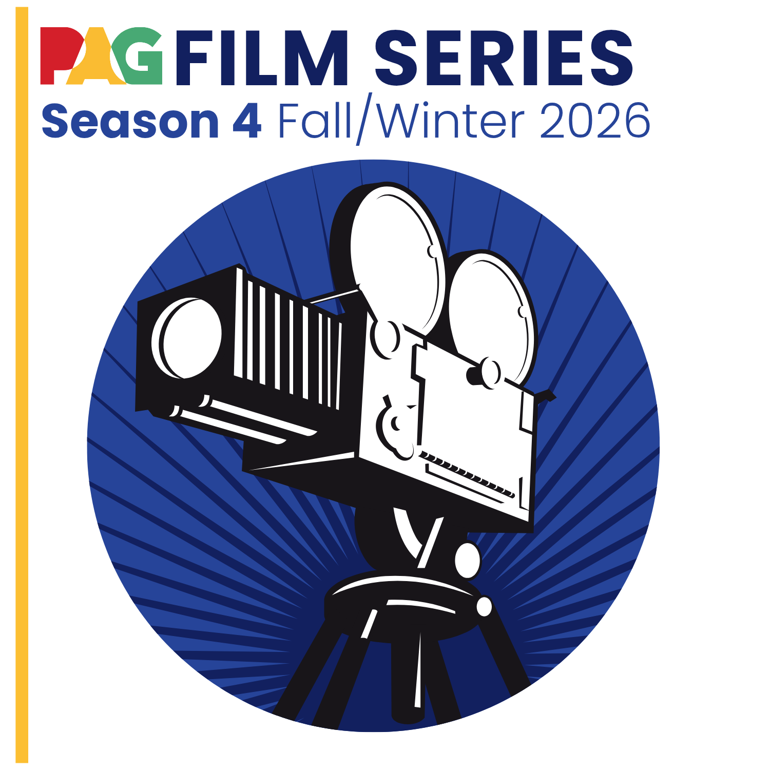 PAG Film Series Season 4 - Fall 2026