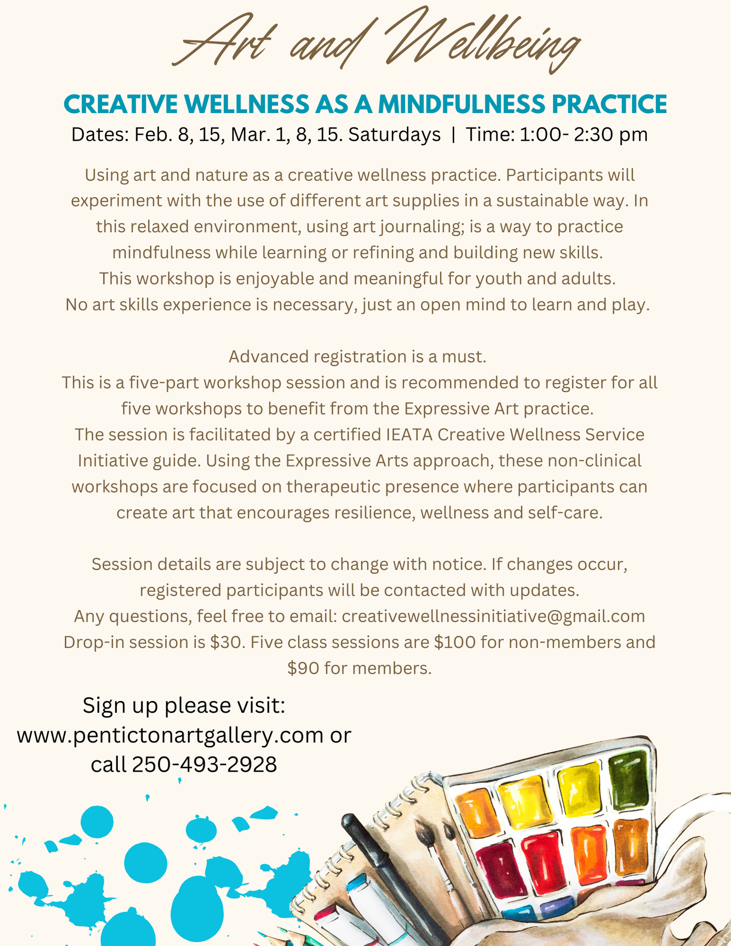 Creative Wellness — Penticton Art Gallery