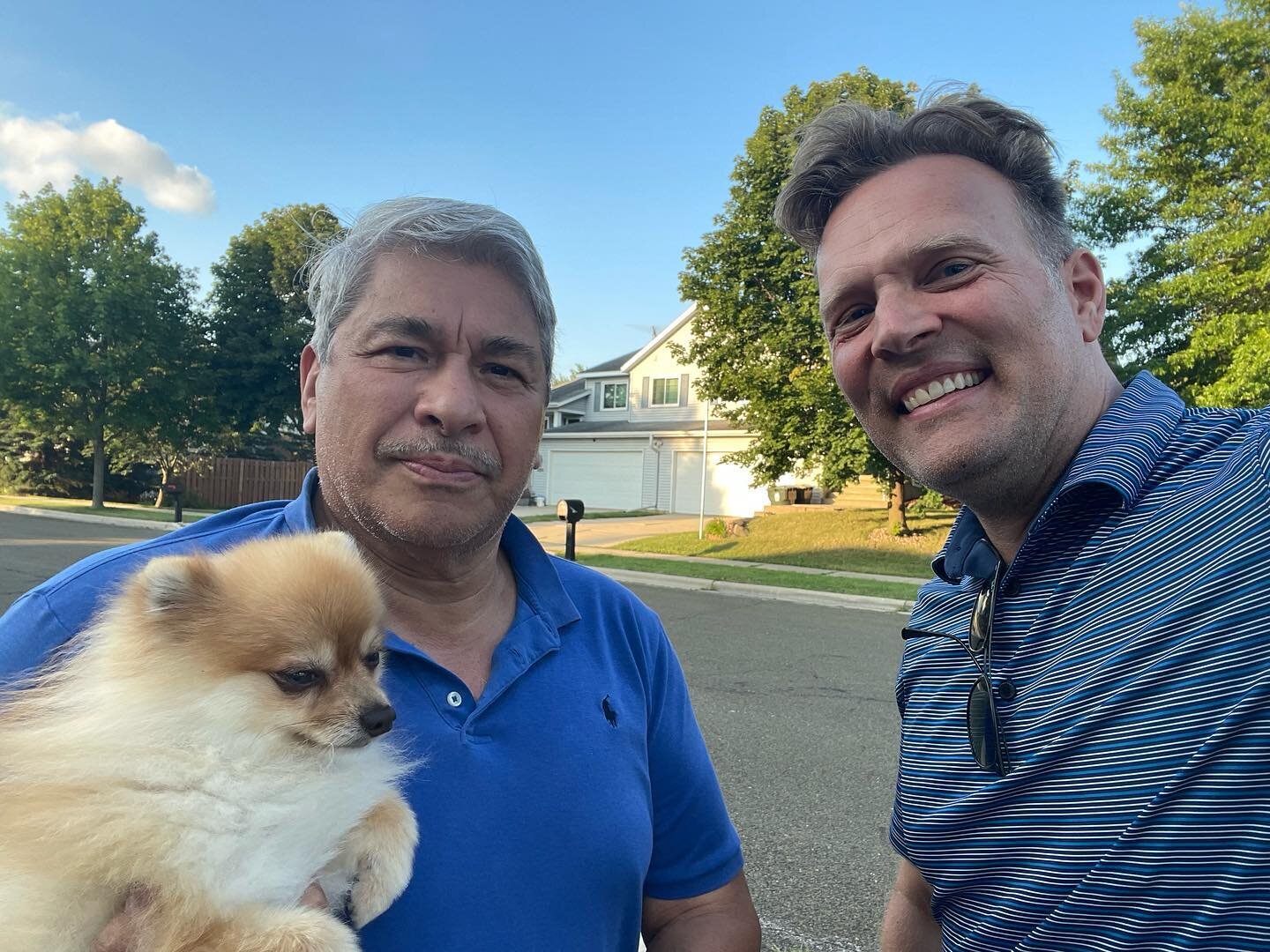 Proud to have Santiago Rosa&rsquo;s support (and his dog Jack&rsquo;s) - a wonderful public servant and former Madison City Council Member - we are lucky to have him here in Sun Prairie! 

#publicservant