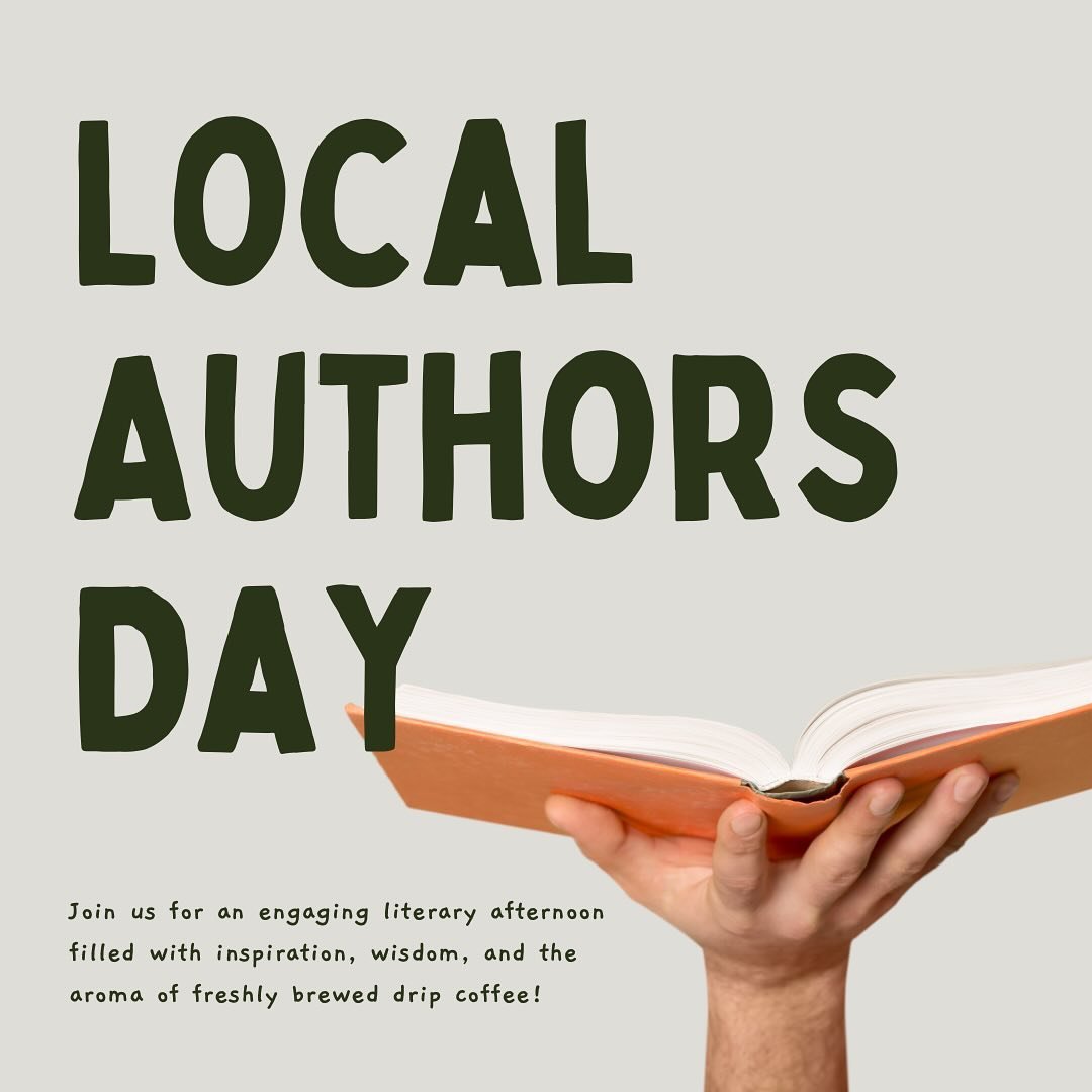 Join us for Bean Around Books Local Author Day on May 11th from 11am - 2pm! 📚 featuring Edwin Downward, Karen Katz, Stephen Garrett, Lauren Seaton, Aidan Macaulay, Sarah Gamer, and Jaimen Shires. Don&rsquo;t miss out on this literary celebration! #L