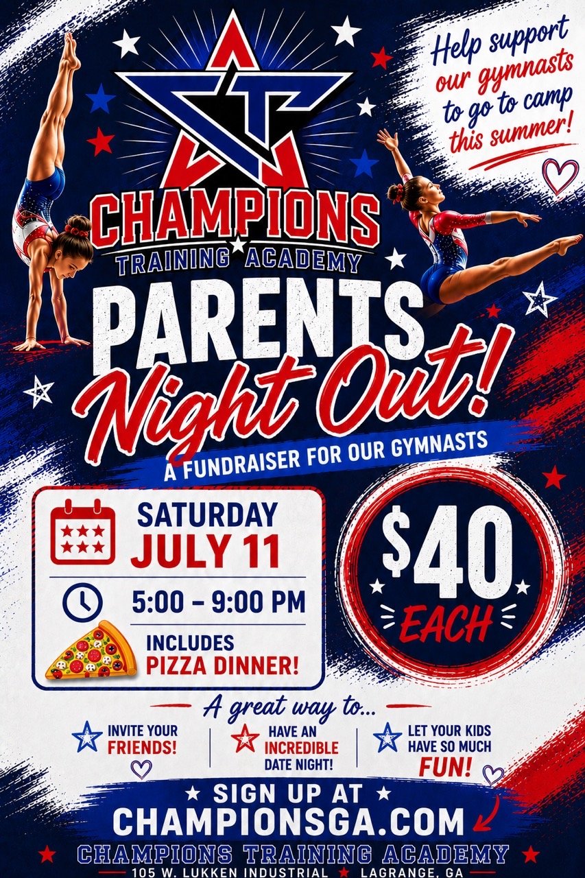 Parent Night Out flyer