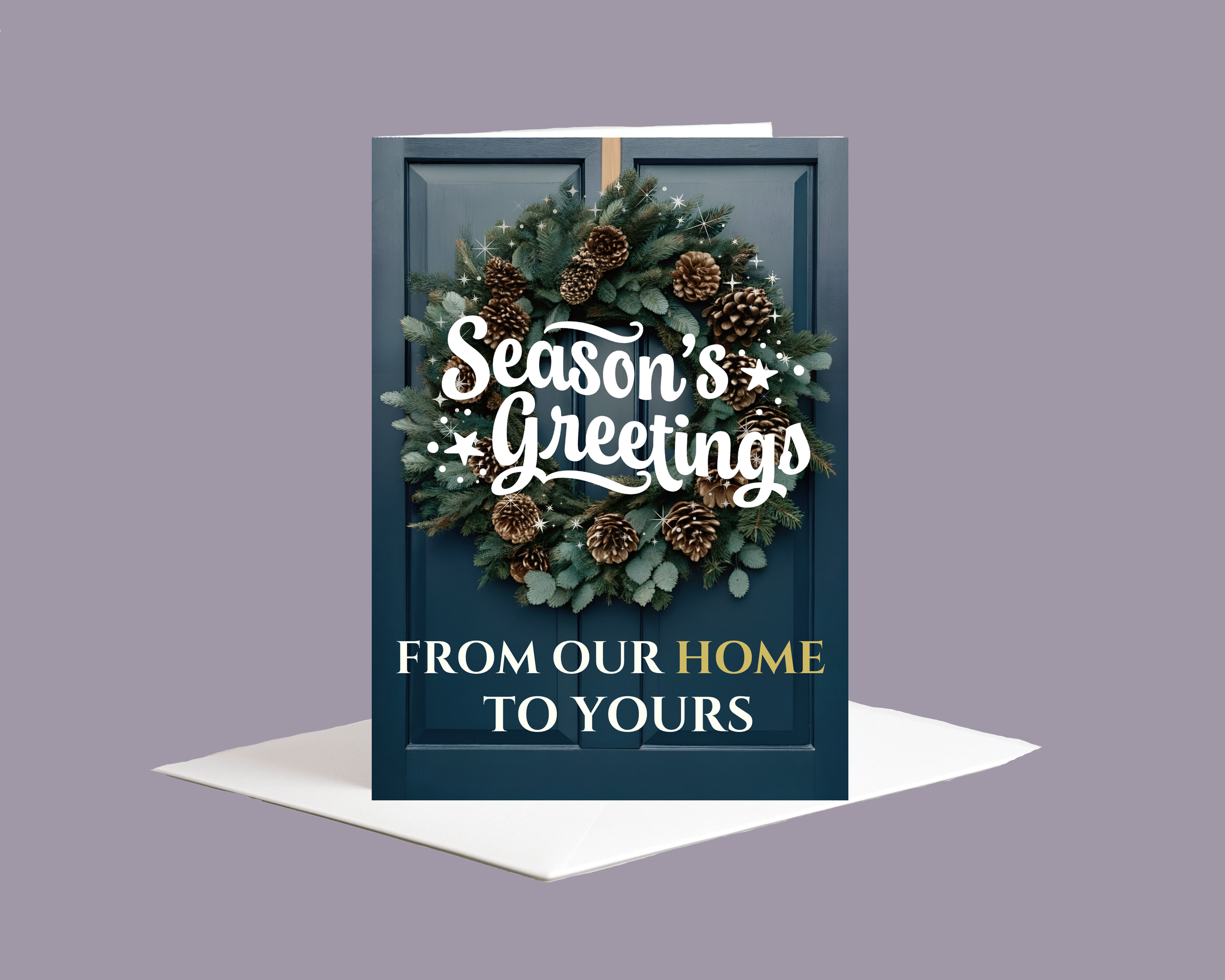 Holiday A7 Greeting Card - December Premium Plan
