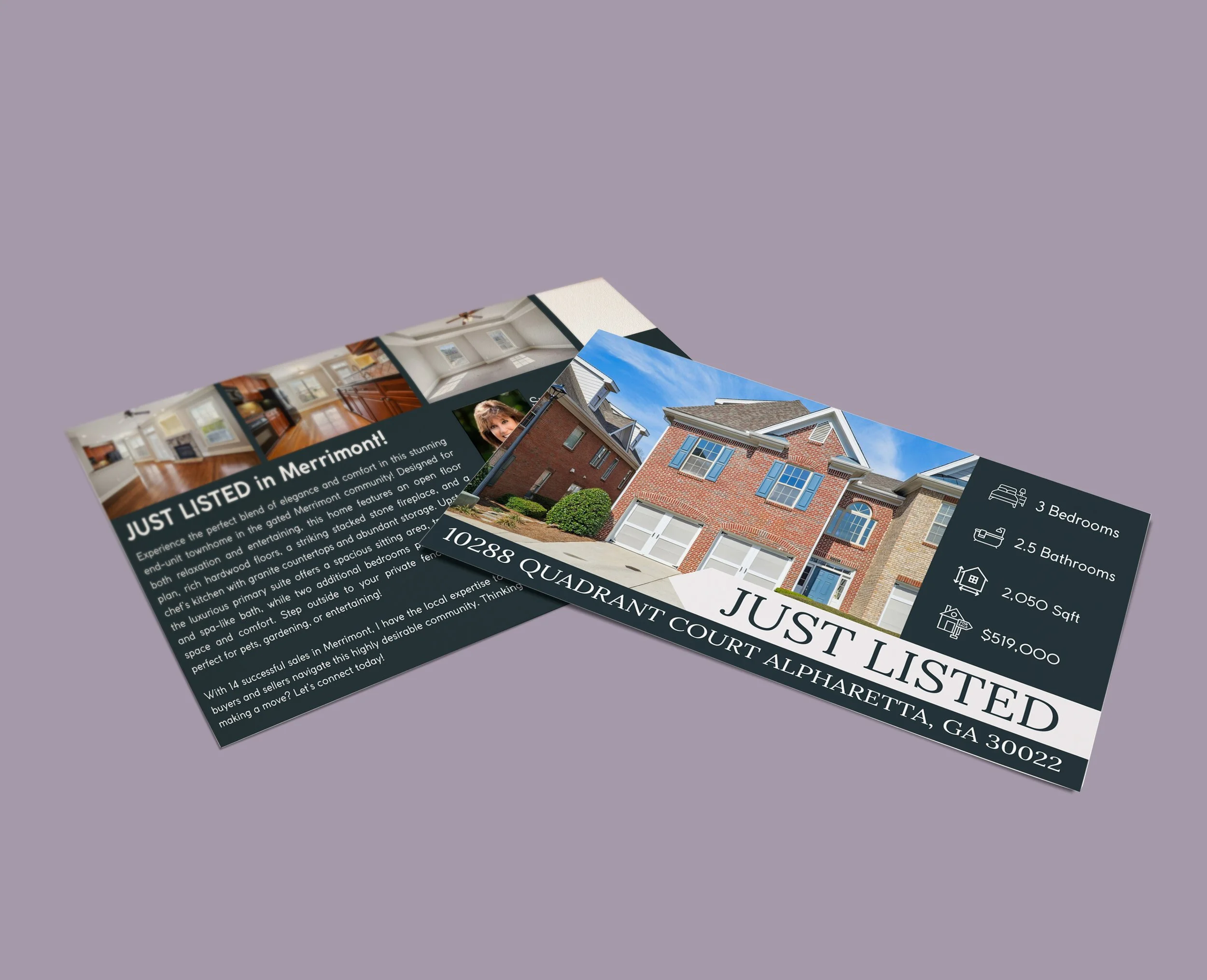 Just Listed / Open House Invites