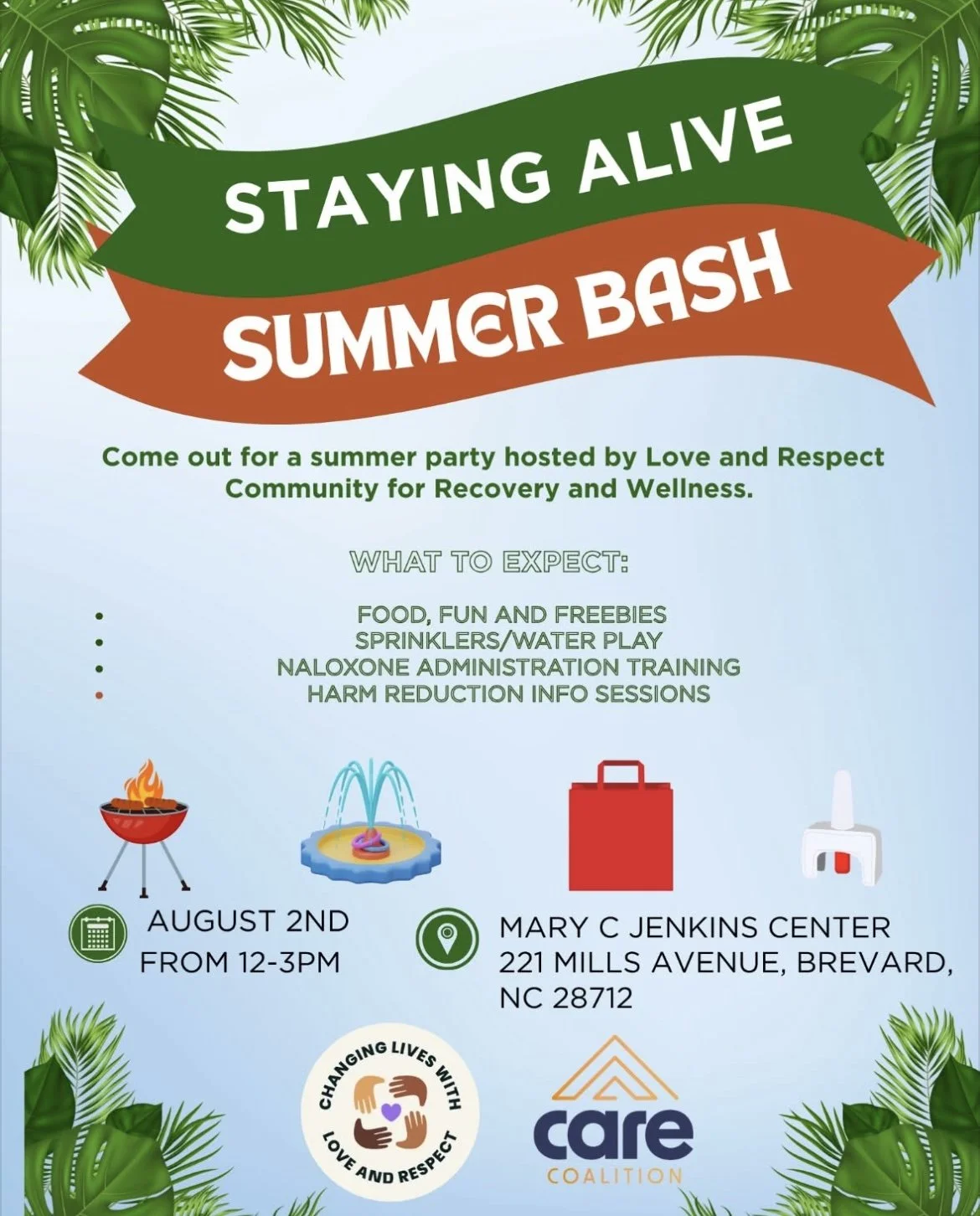 Staying Alive Summer Bash