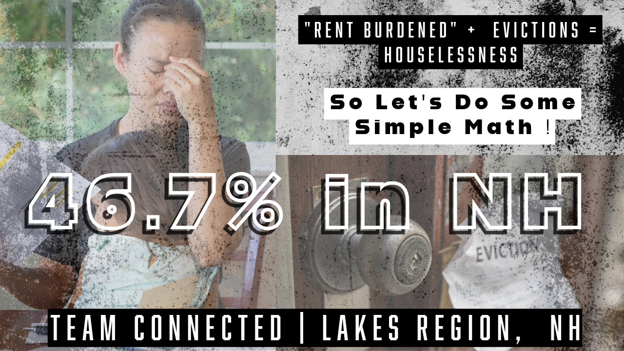 “Rent Burdened”? | One Paycheck Away? | Already There in the Lakes Region!