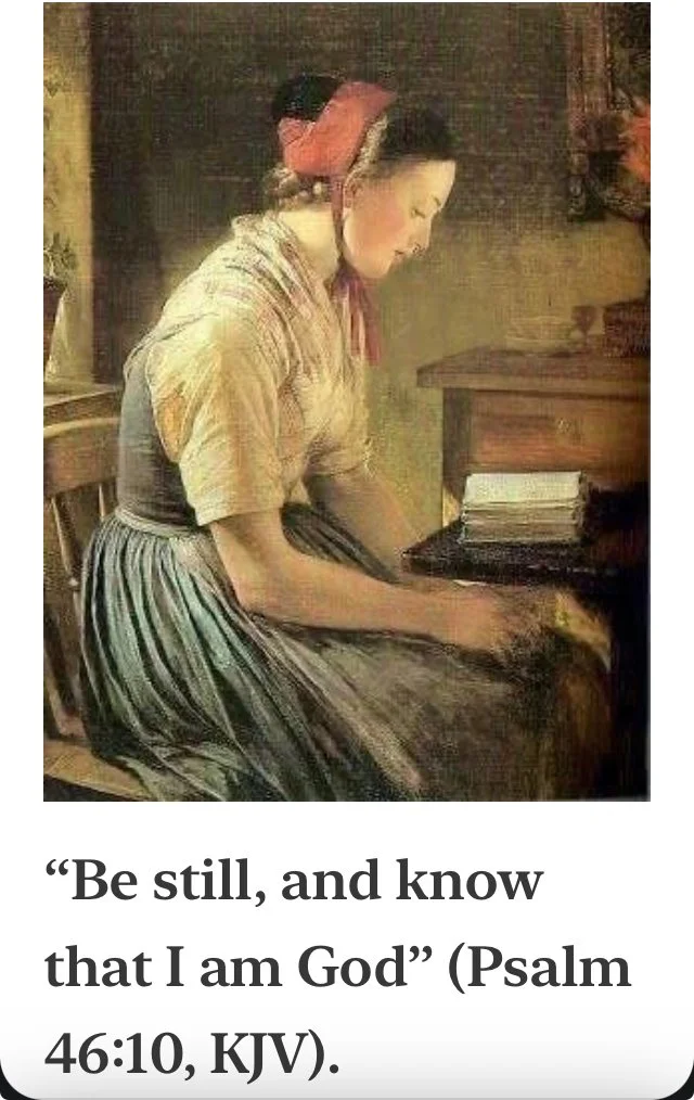 Peace — Be Still and Know That I Am God