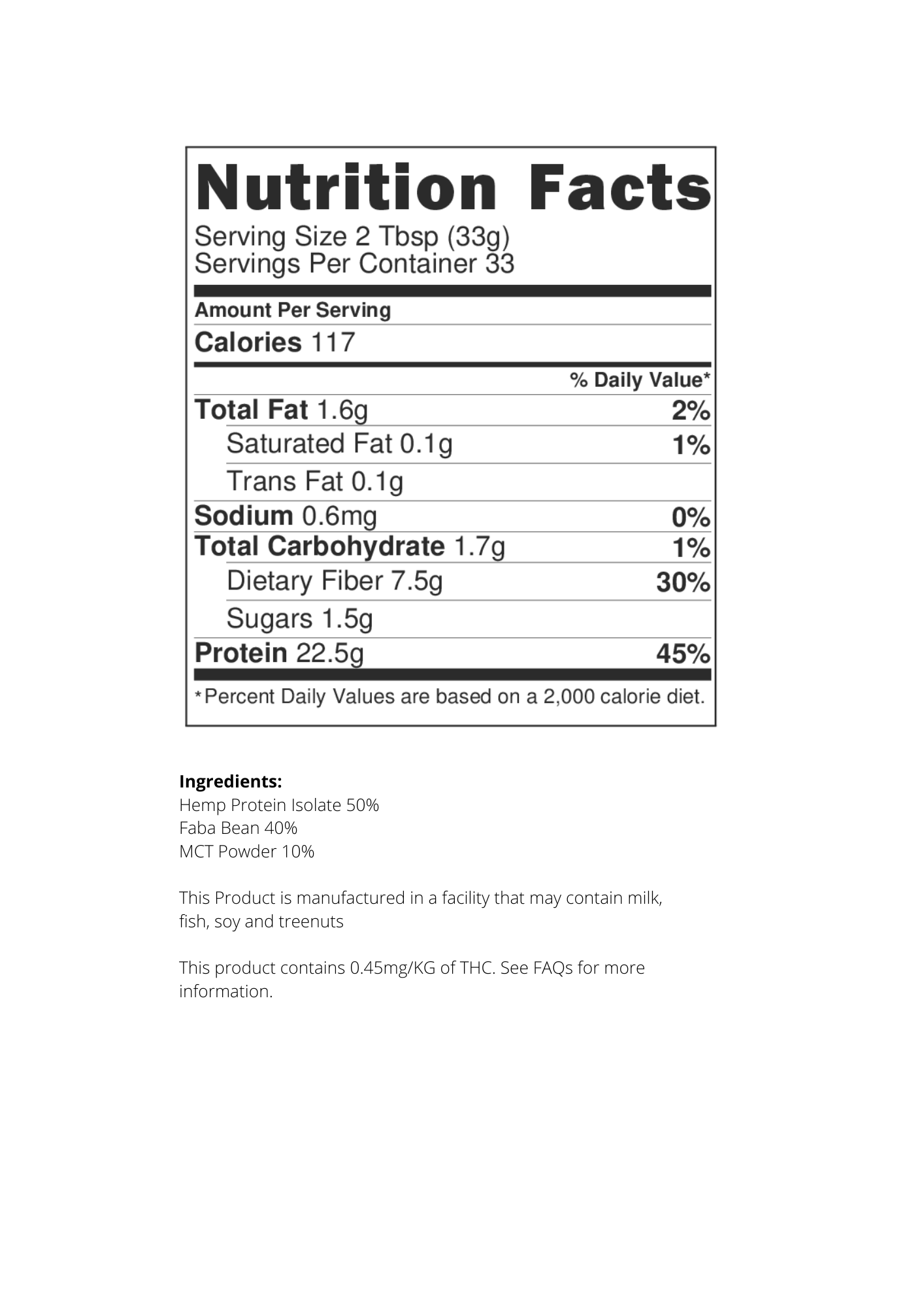 Gaea UnEarthed Hemp Protein — Gaea UnEarthed