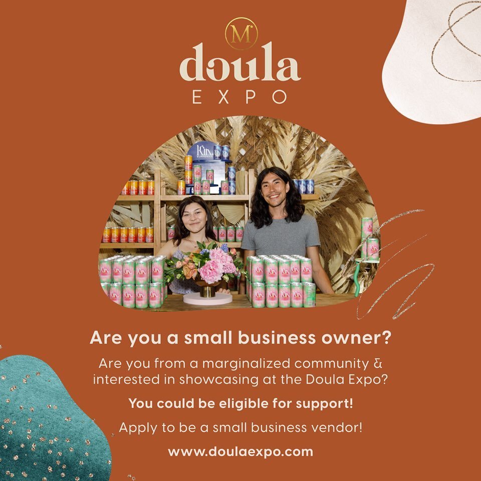 Doula Expo by Mama Glow - May 20-21 at @hudsonyards 

CALLING ALL SMALL BUSINESS OWNERS - Are you an entrepreneur with a business in the birth, women&rsquo;s health, wellness, self-care spaces and interested in reaching the DOULA EXPO audience? 

Are