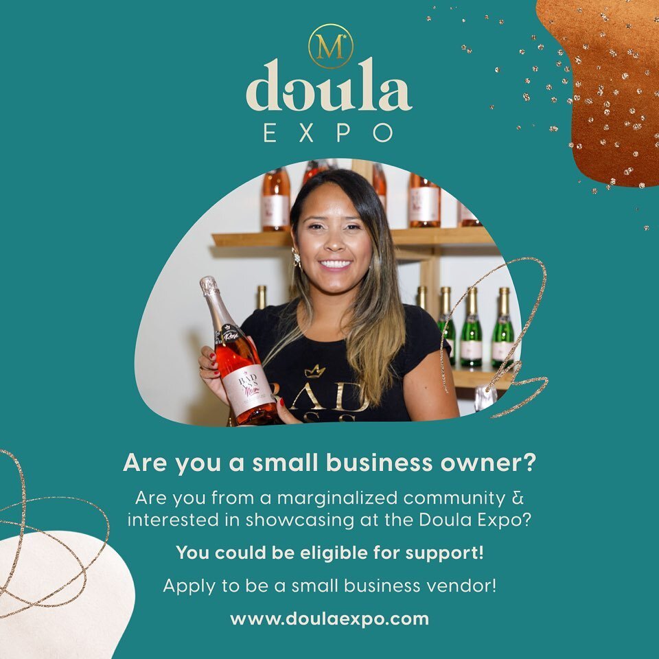 Doula Expo by Mama Glow - May 20-21, 2023 at @hudsonyards 

CALLING ALL SMALL BUSINESS OWNERS - Are you an entrepreneur with a business in the birth, women&rsquo;s health, wellness, self-care spaces and interested in reaching the DOULA EXPO audience?