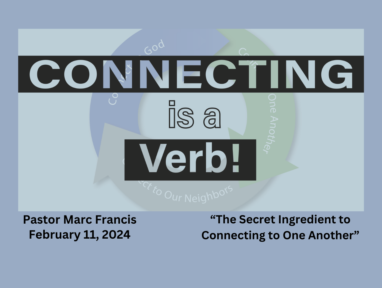 The Secret Ingredient to Connecting to One Another