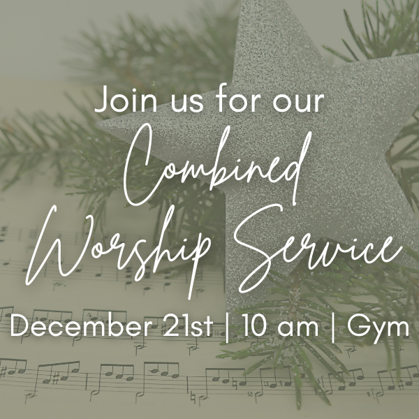 Combined Worship Service
