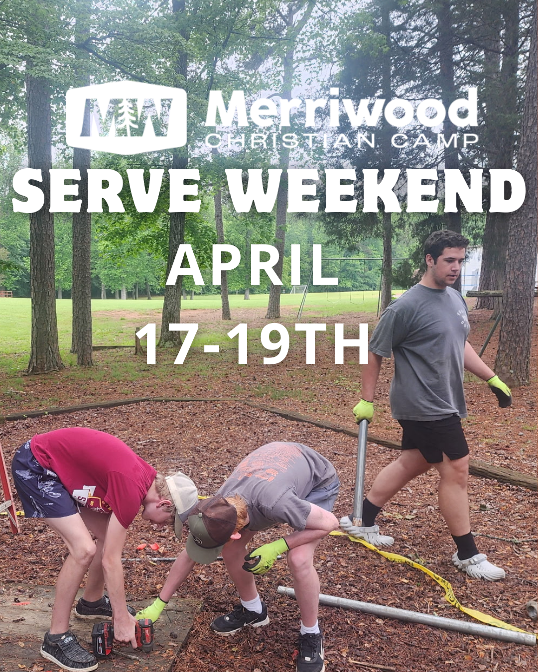SERVE Weekend at Merriwood - Youth Group
