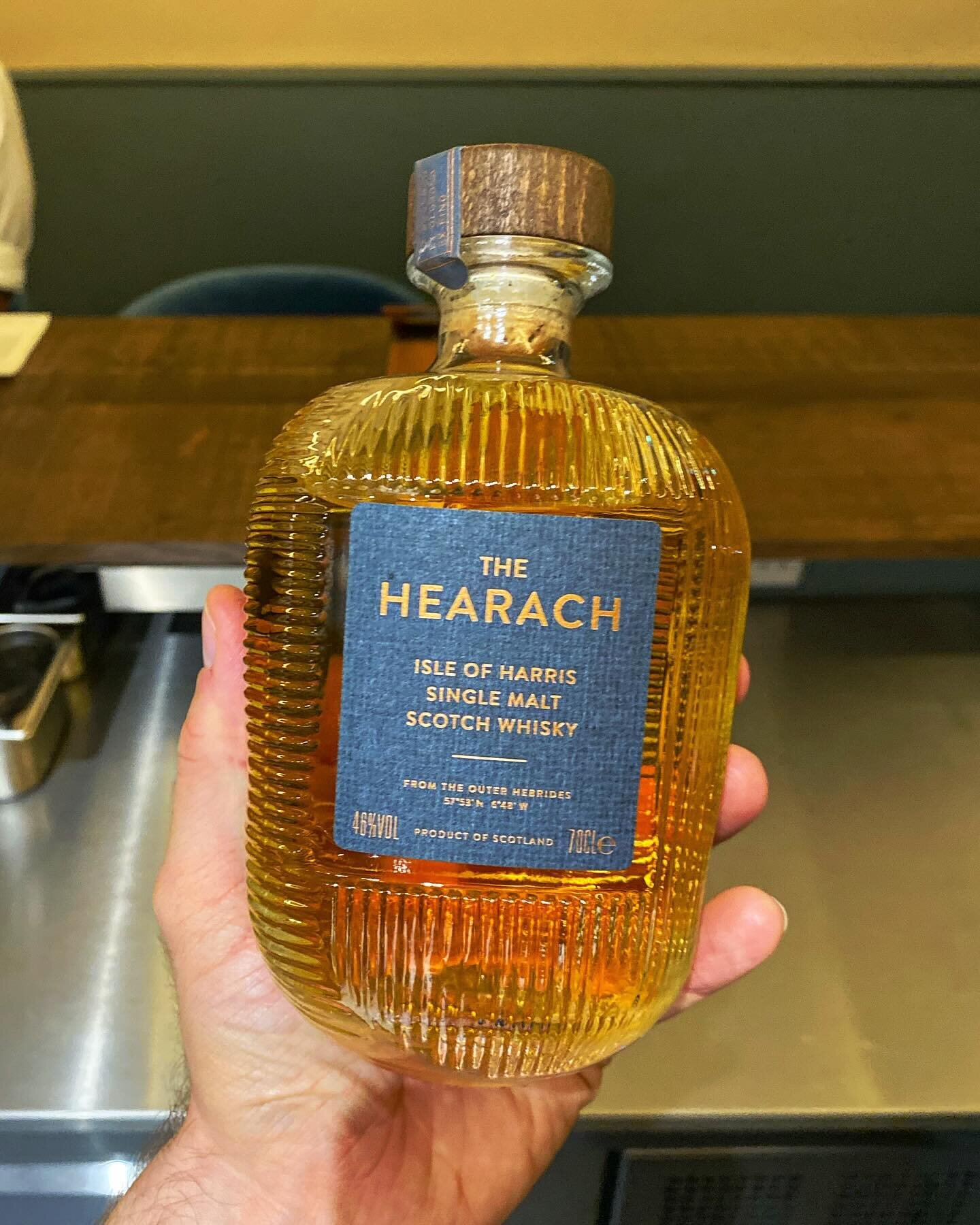 We&rsquo;re delighted to be able to share with you the exciting and hard-to-come-by inaugural whisky release from the Isle of Harris Distillery, the Hearach single malt.
⠀⠀⠀⠀⠀⠀⠀⠀⠀
We&rsquo;ve been lucky to get our hands on one bottle - collected from