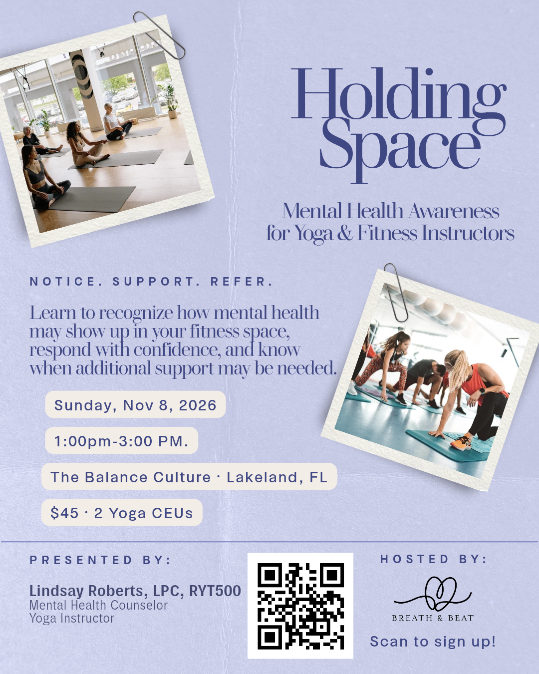 Holding Space Workshop